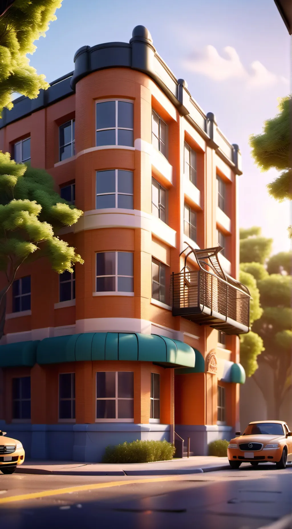 ai character: School background