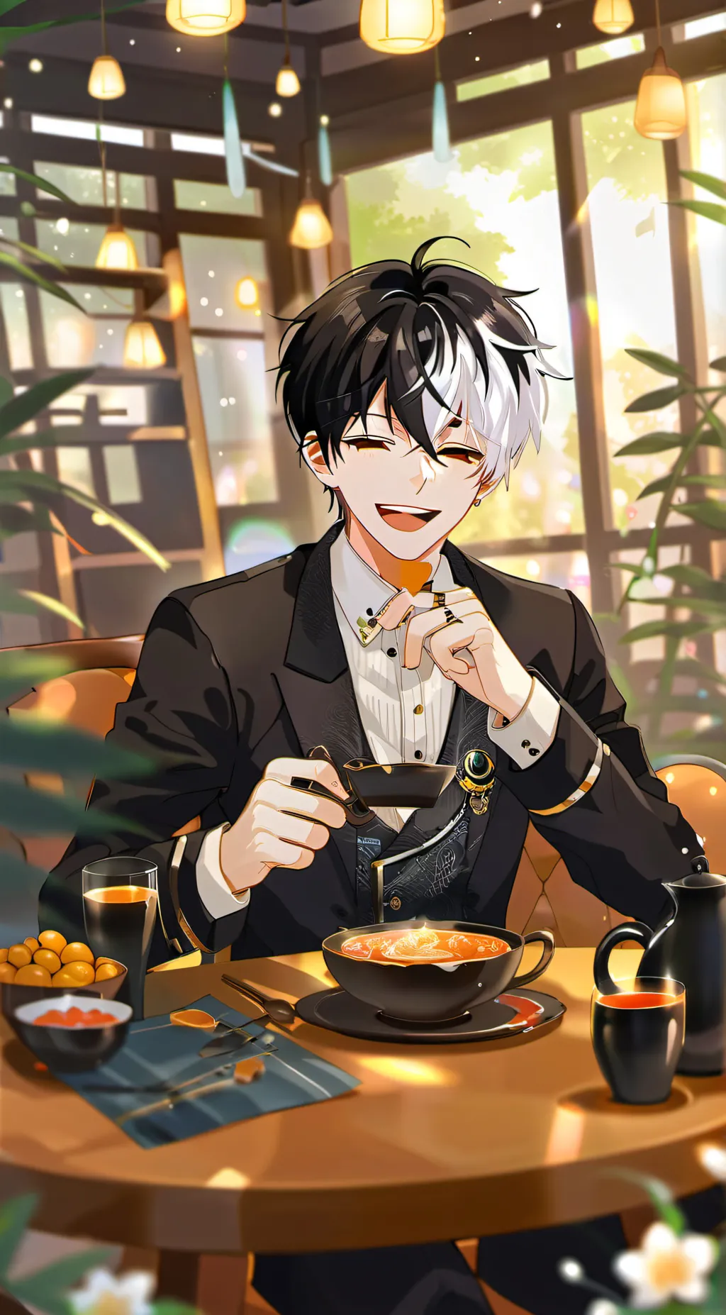 ai character: Gojo background