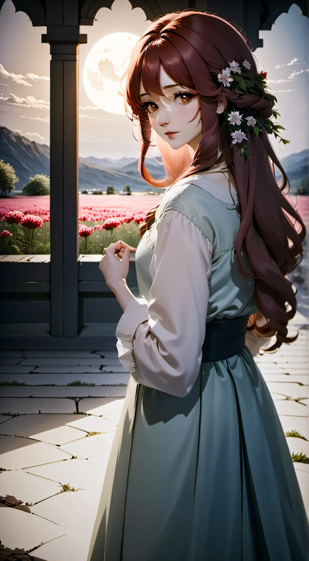 ai character: Anastasia Yukasawi background