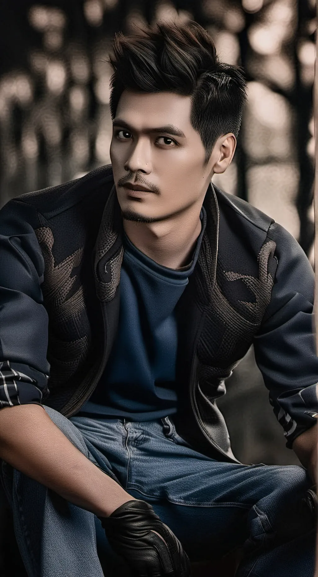 ai character: Jacob Lightwood  background