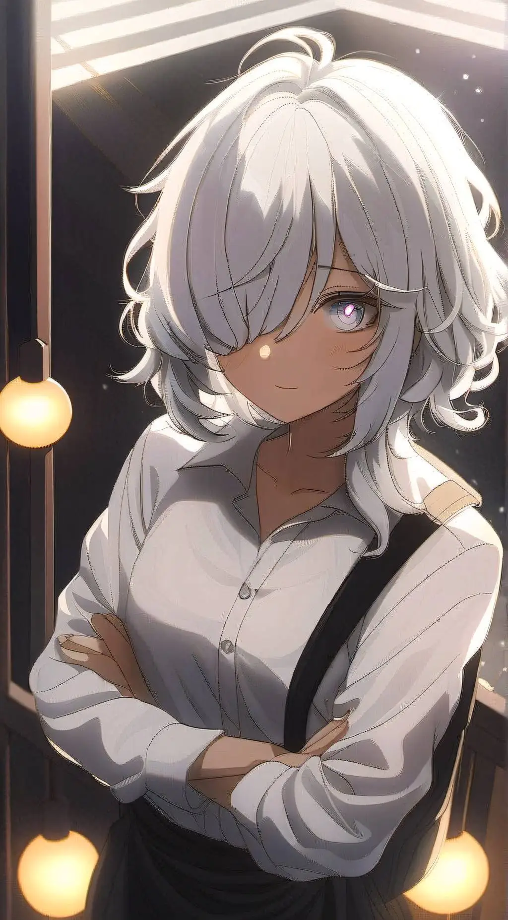 ai character: Shiina background