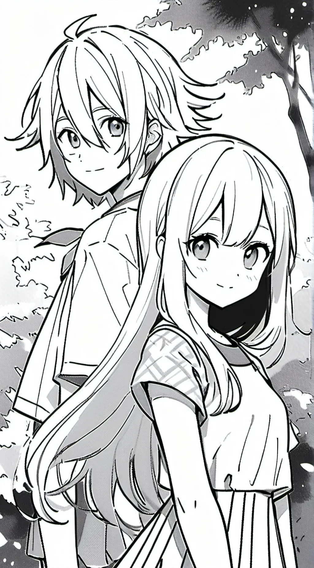 ai character: engel and Claire background