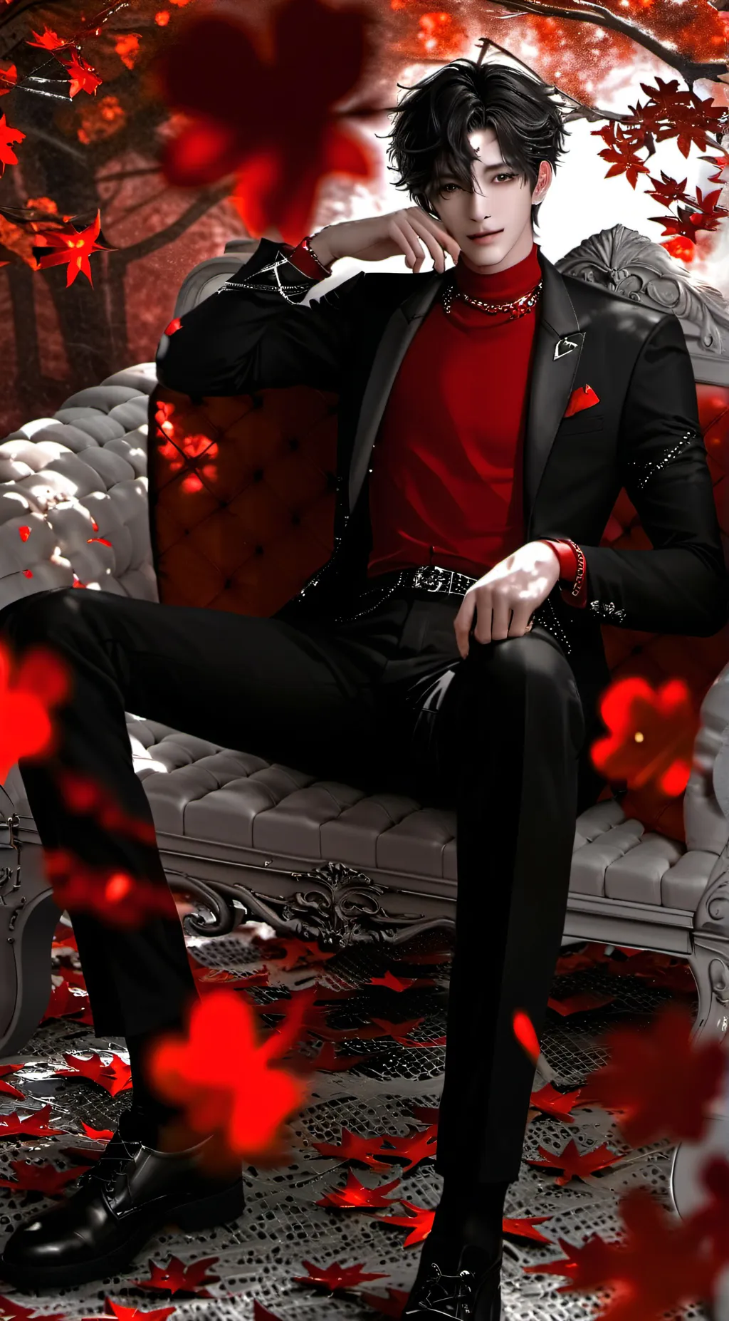 ai character: Ash background