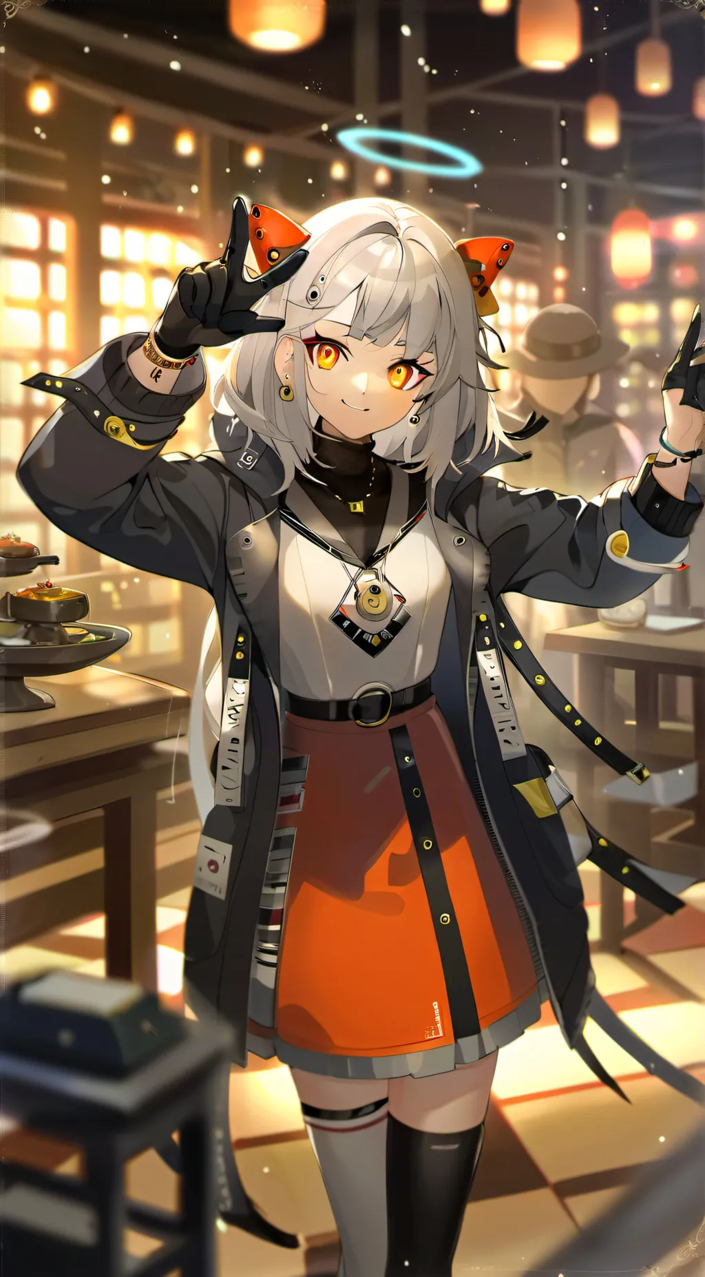 ai character: doll (MD) background