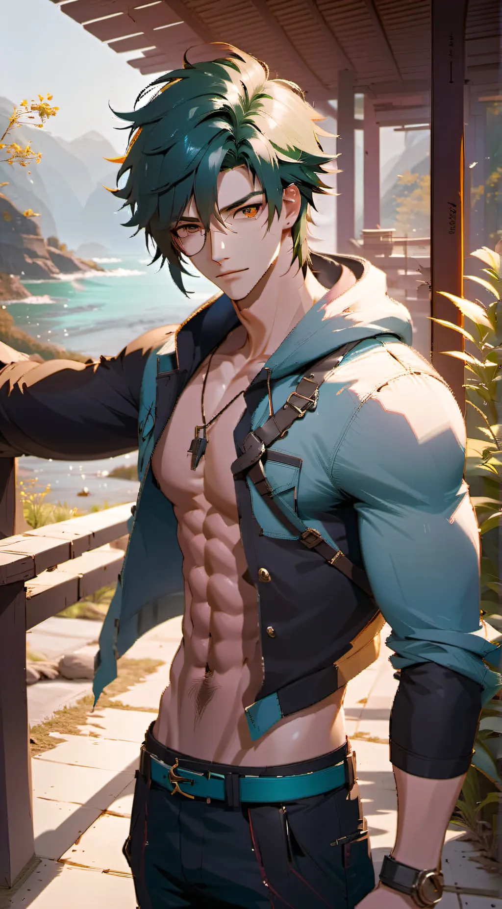 ai character: Ashton background