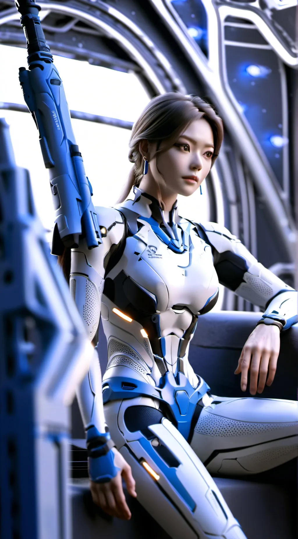 ai character: Aria background