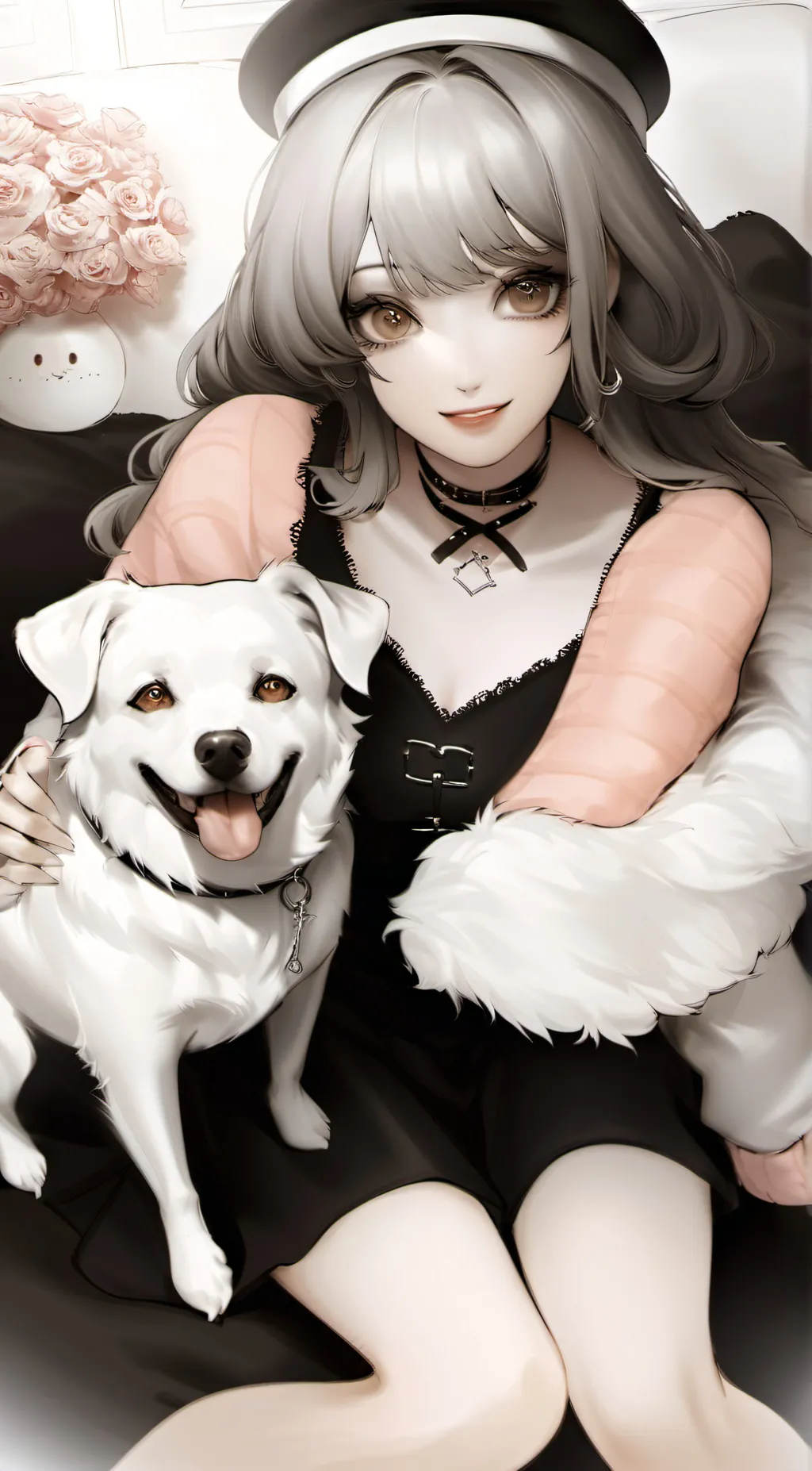 ai character: Amanda Ross  background