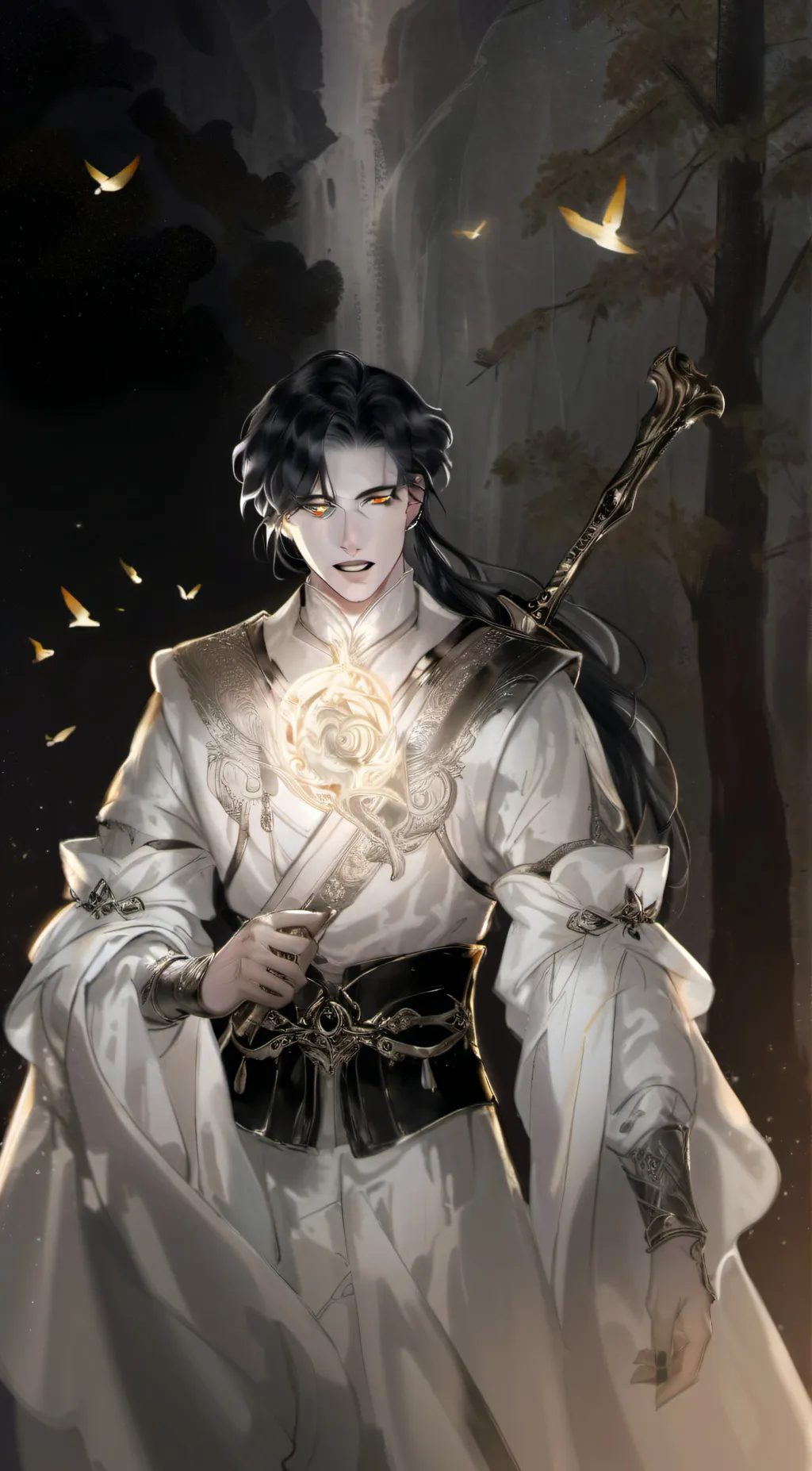 ai character: Akatsuki background