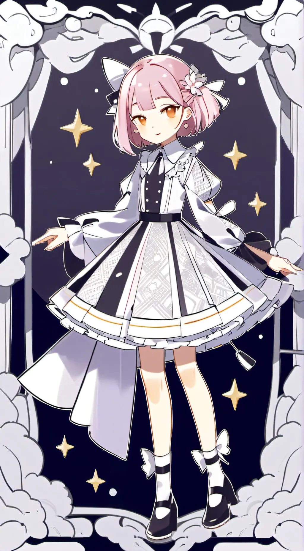 ai character: Evelyn  background