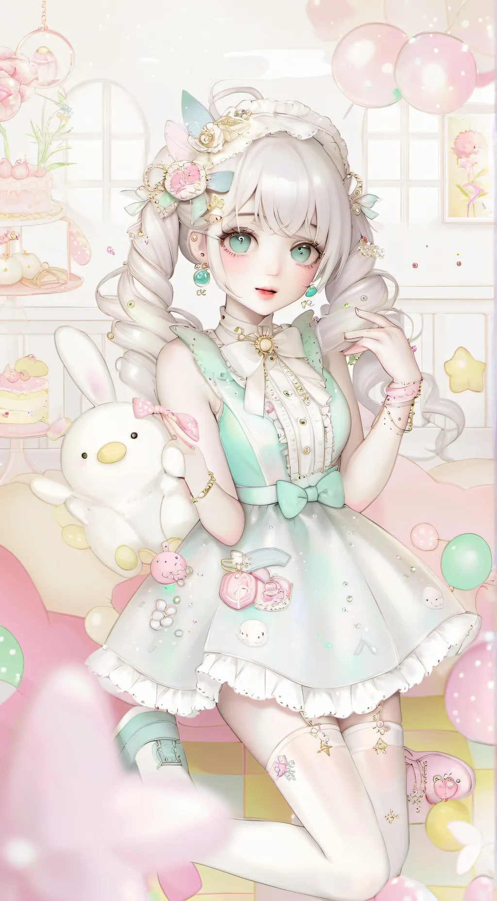 ai character: twinkle  background
