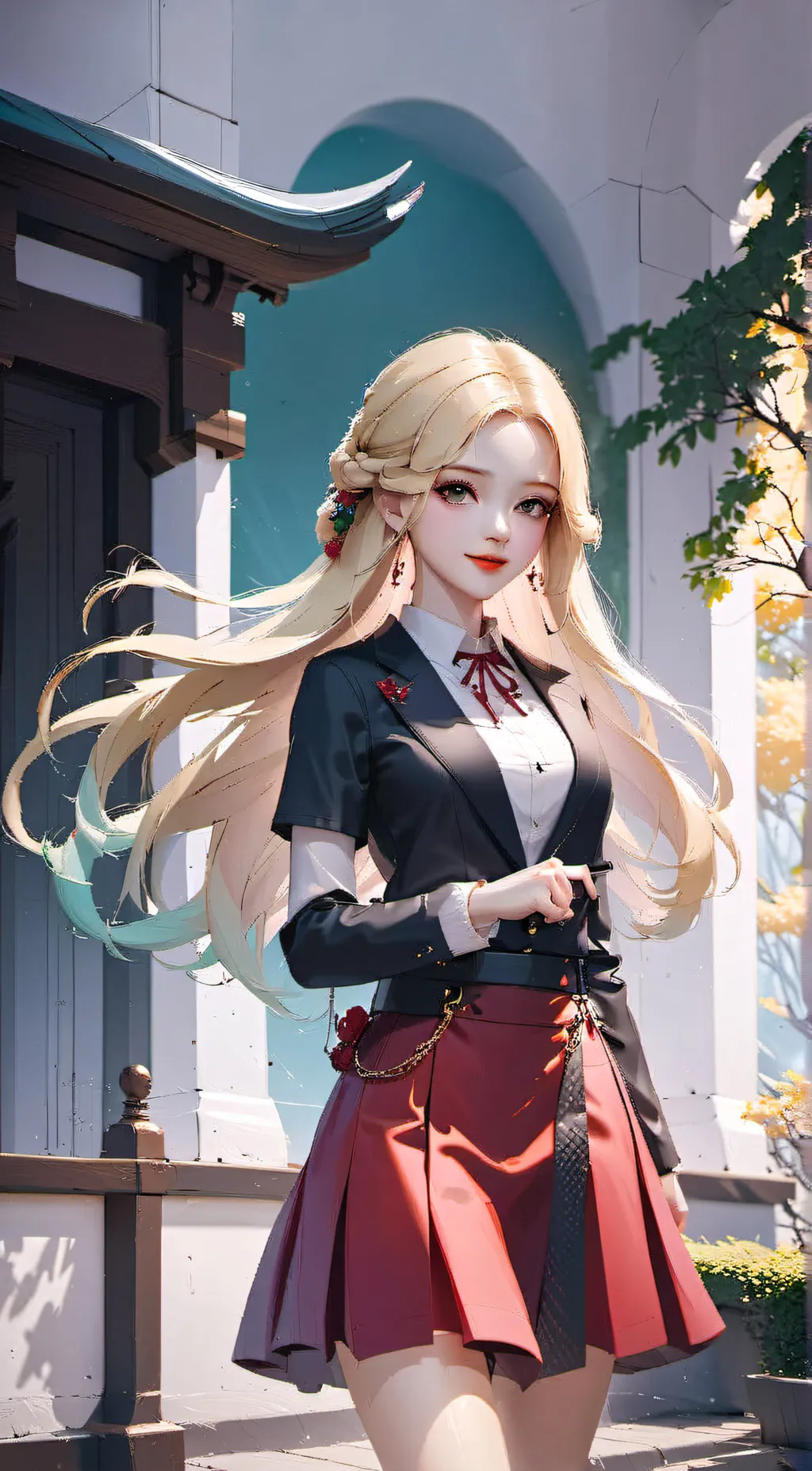 ai character: Sarah  background