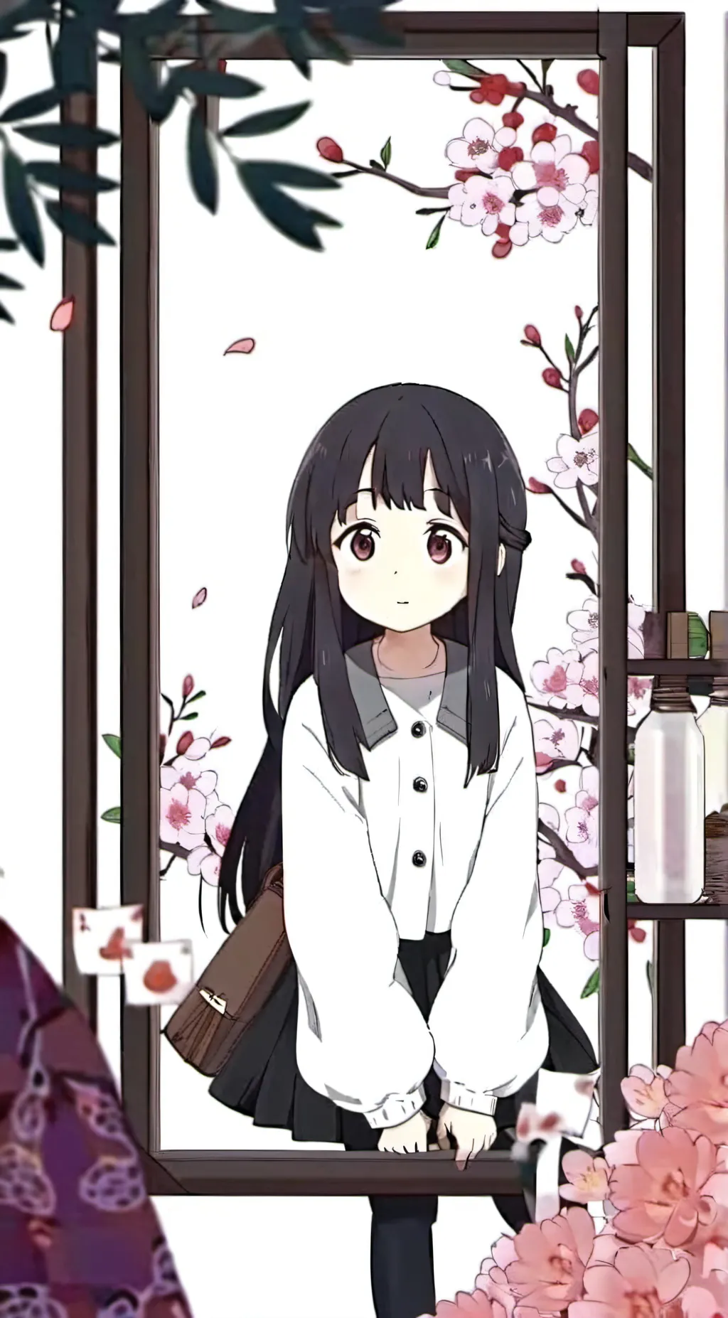 ai character: nana  background