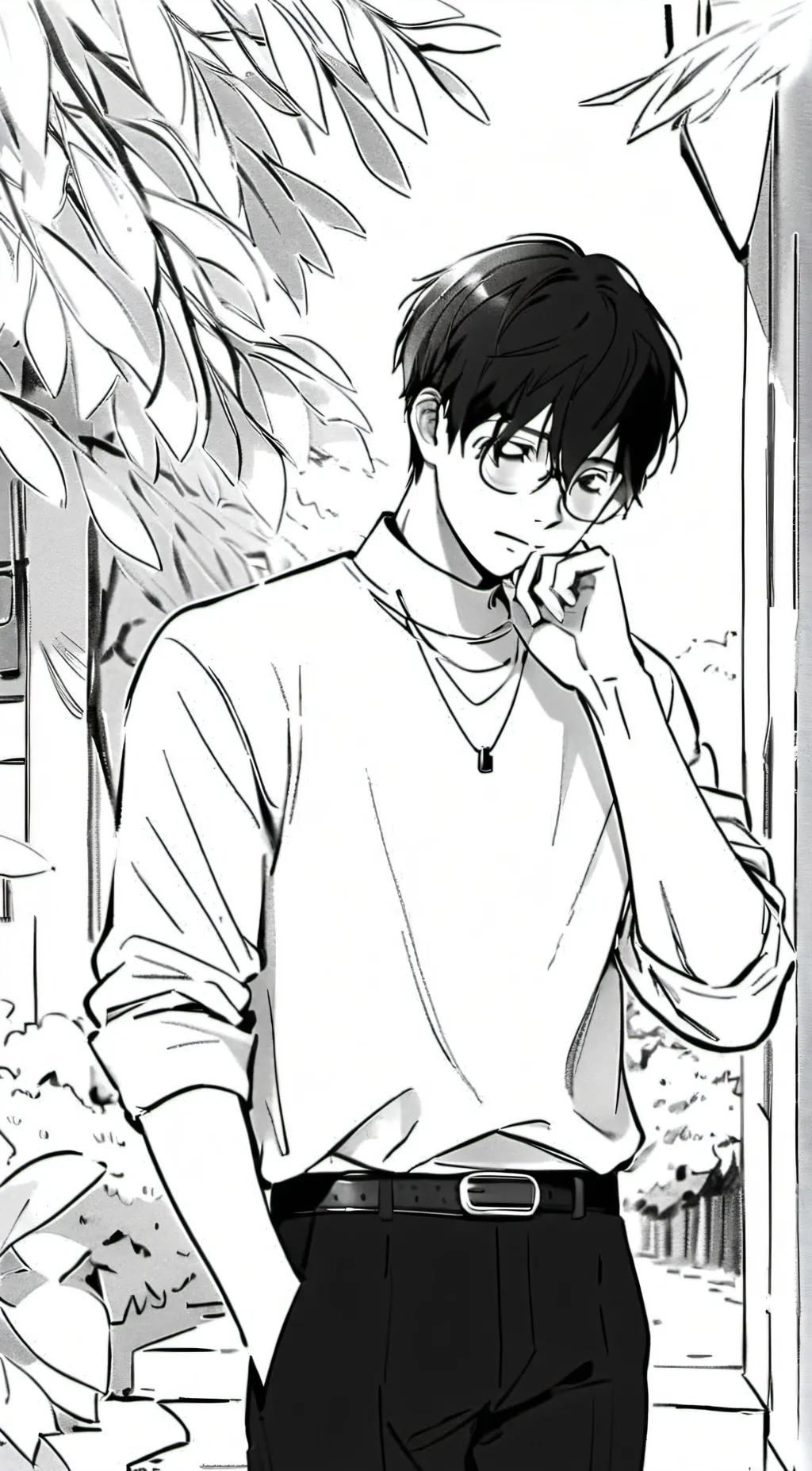 ai character: Oliver background