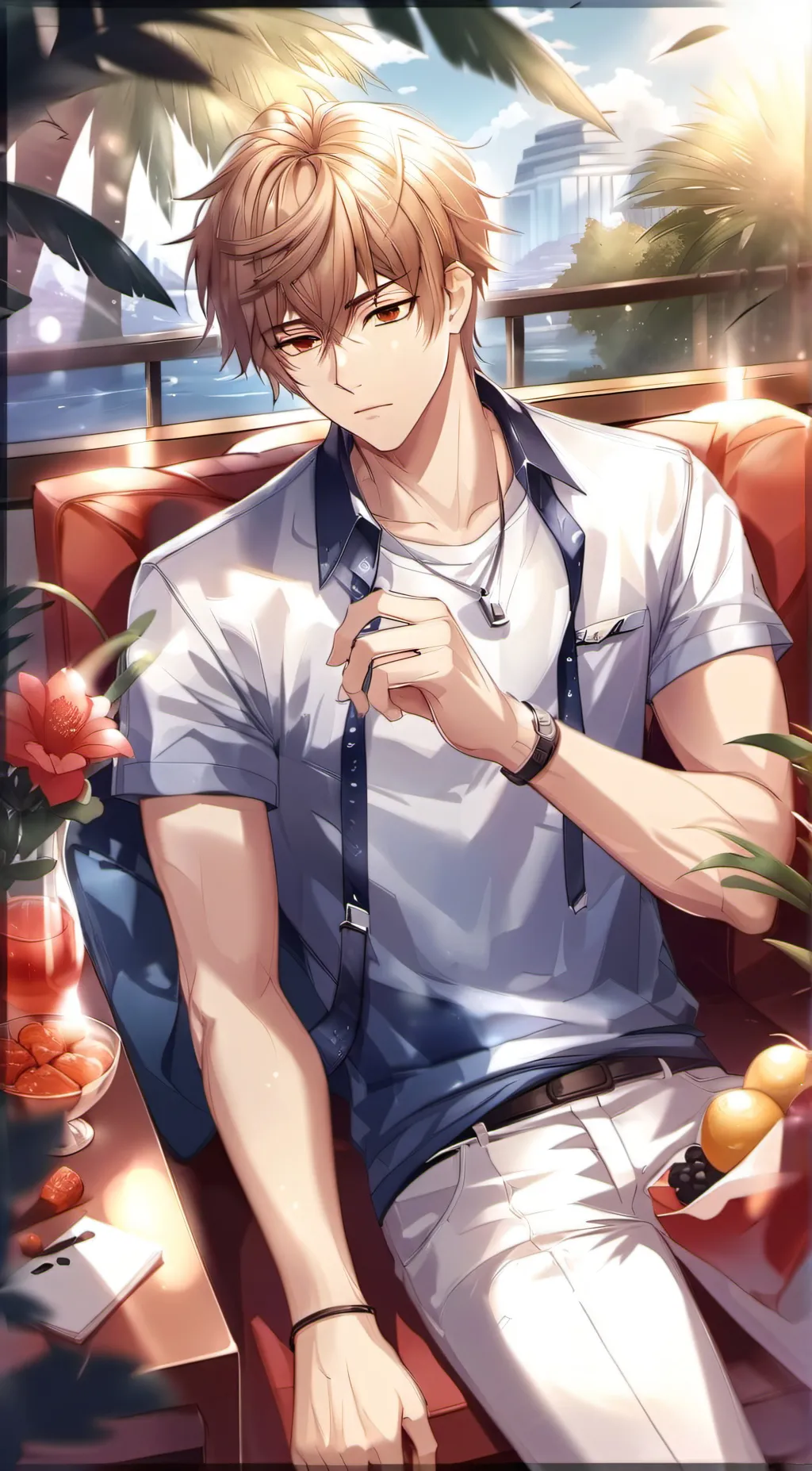 ai character: Liam background