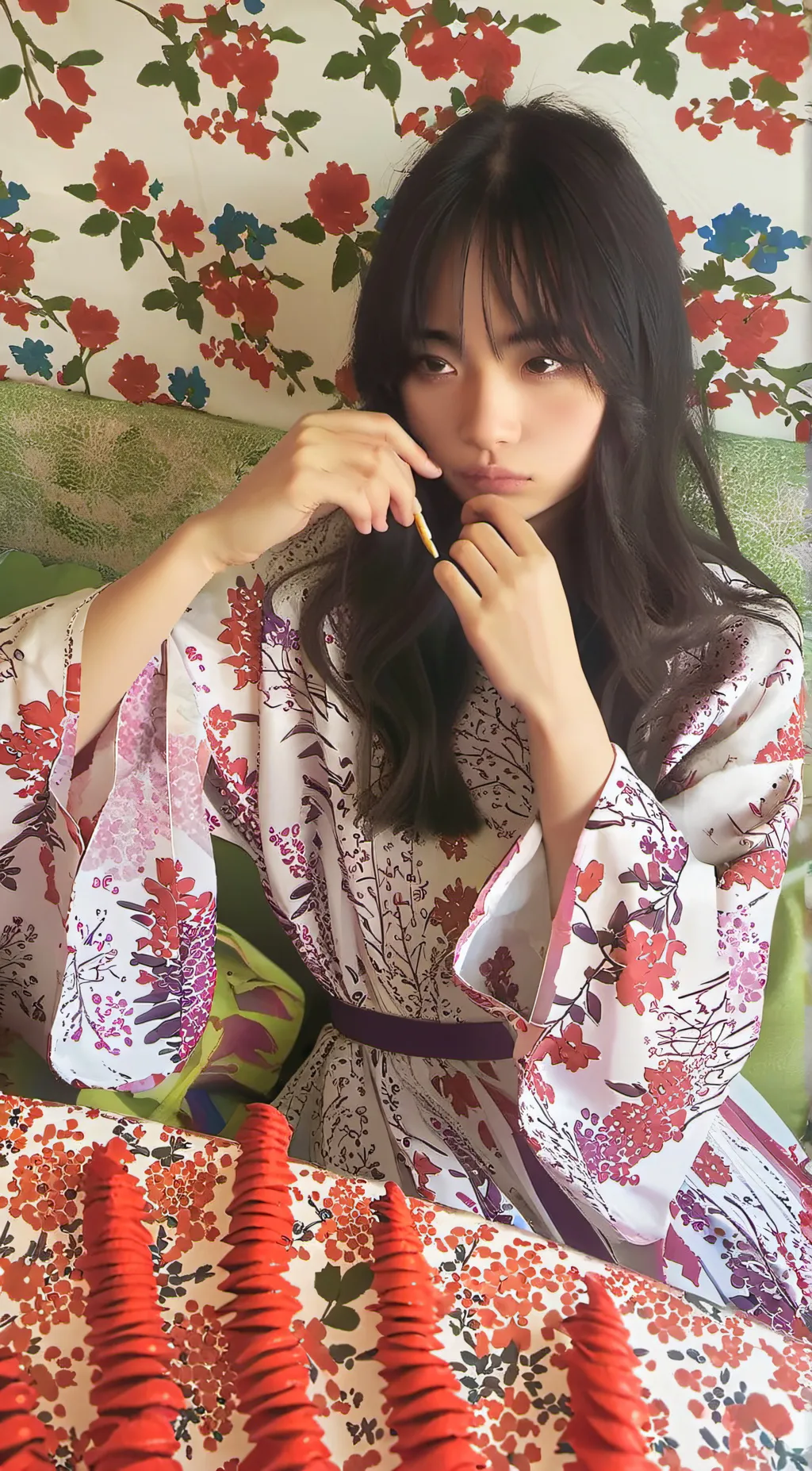 ai character: Nathalie background