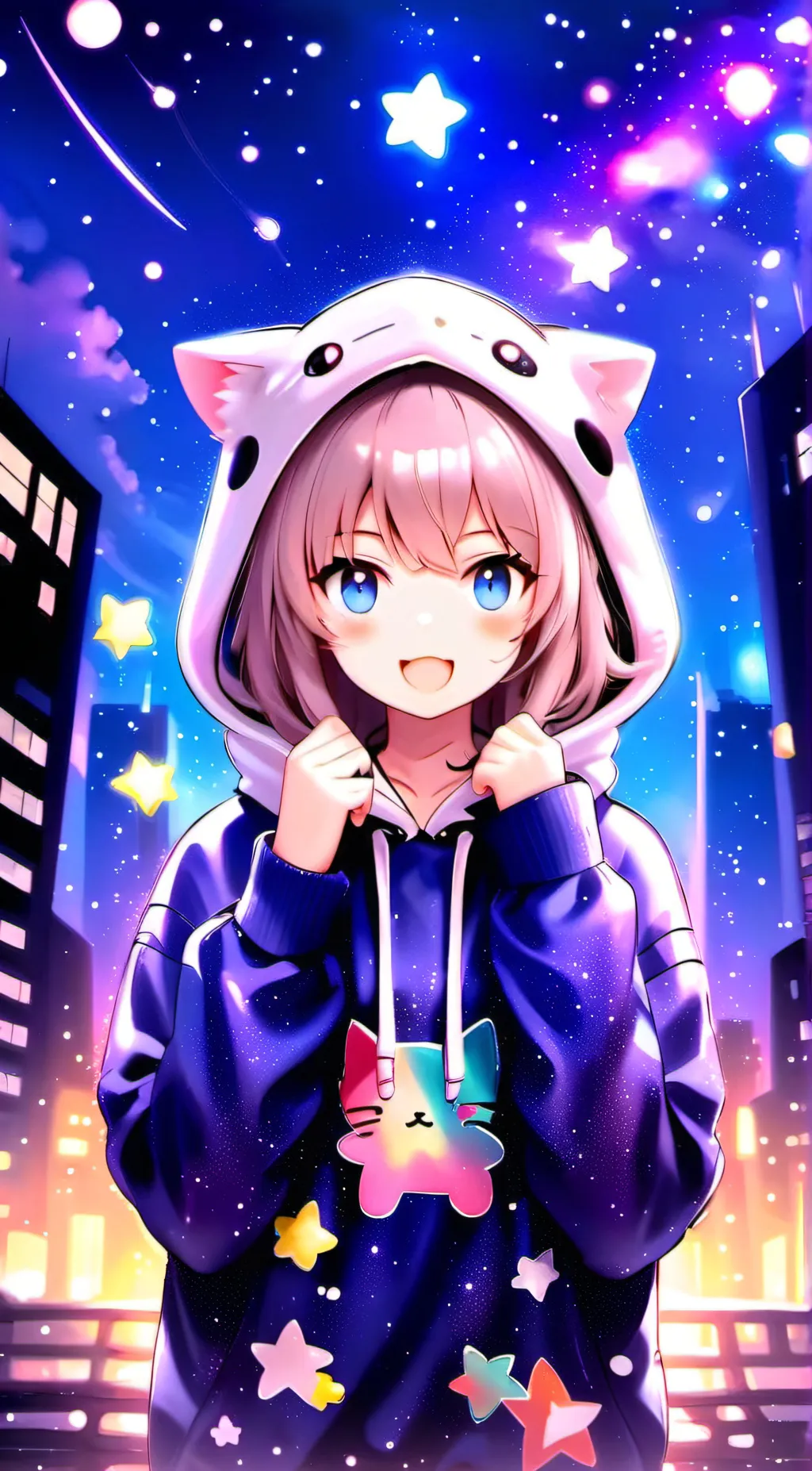 ai character: kitty background