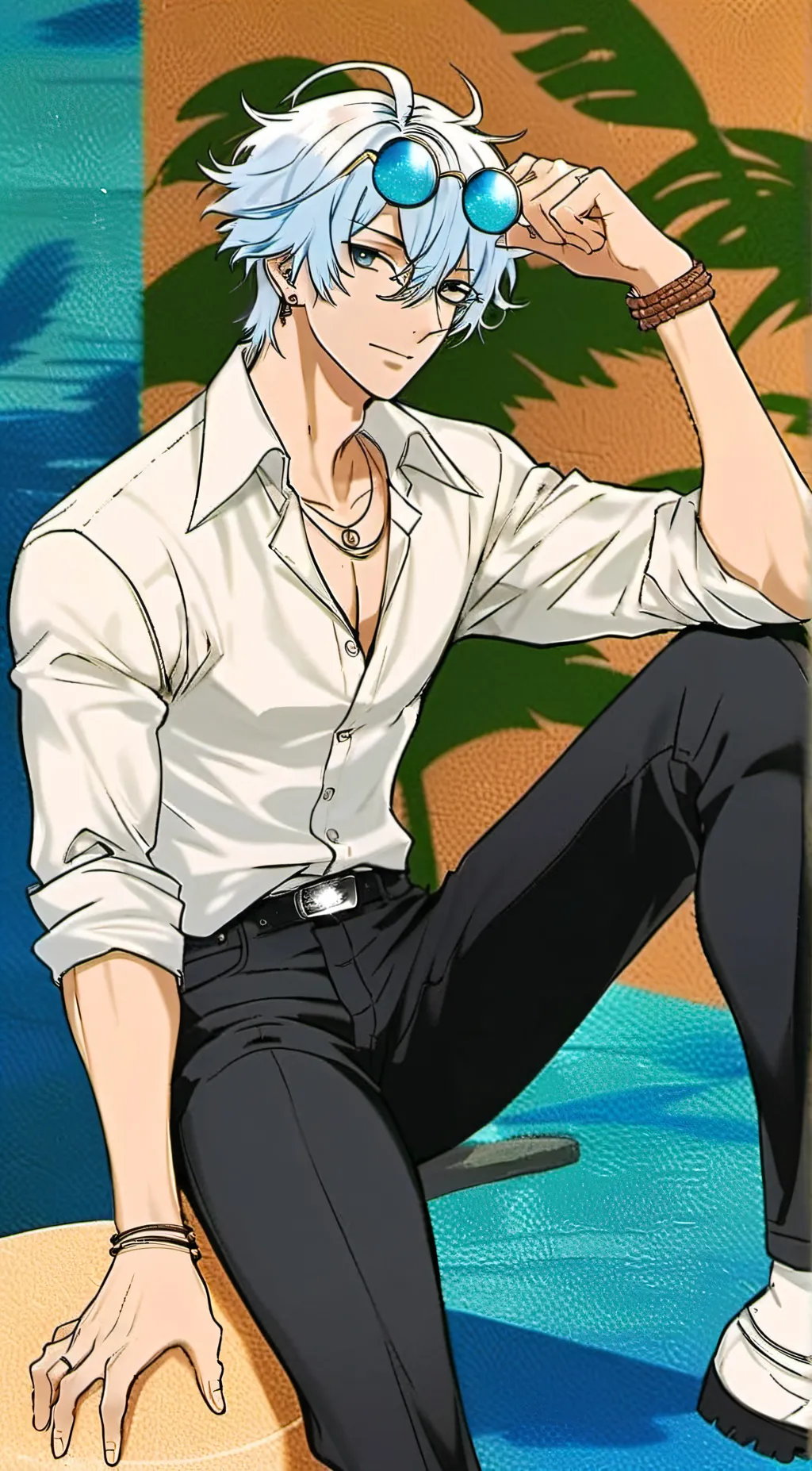 ai character: Gojo background