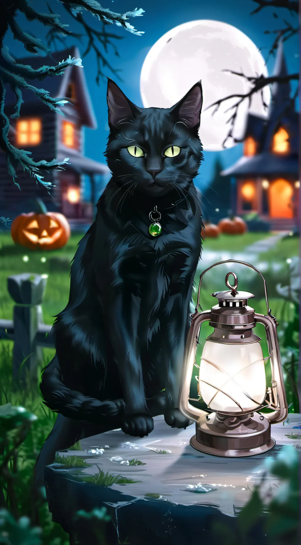 Talkie AI - Chat with cat of Halloween