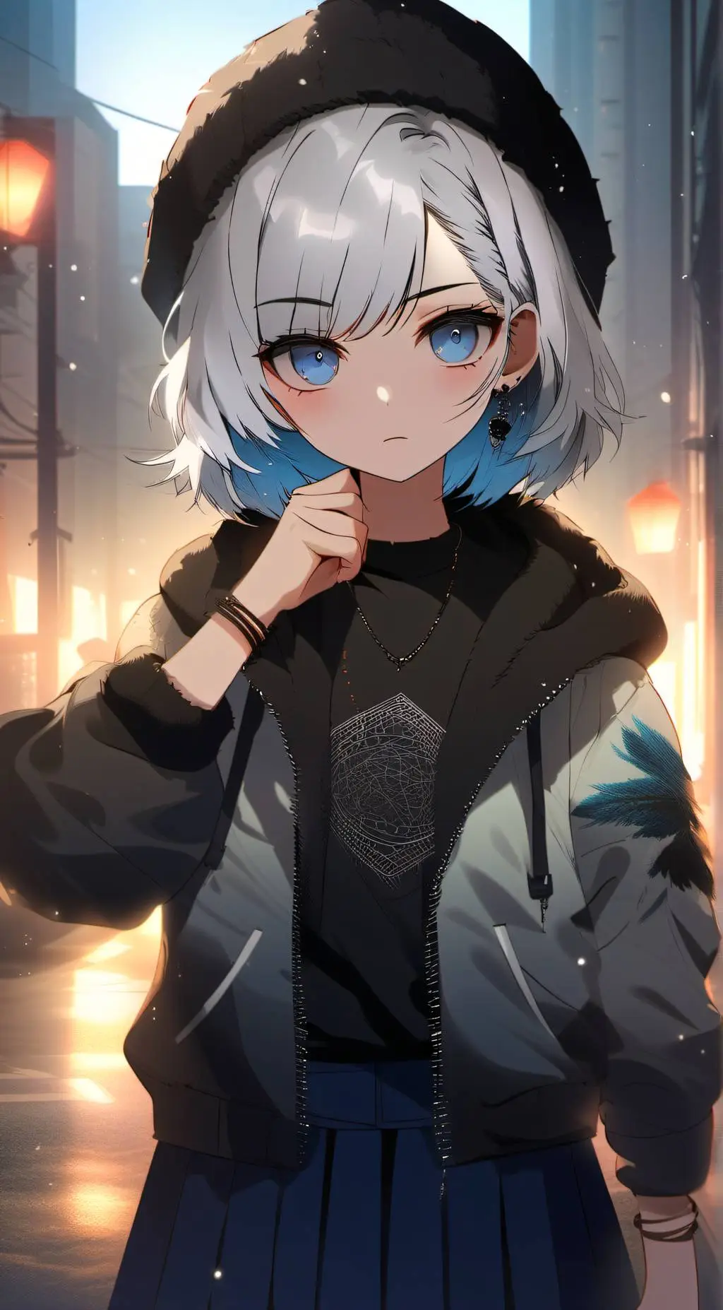 ai character: June Song background