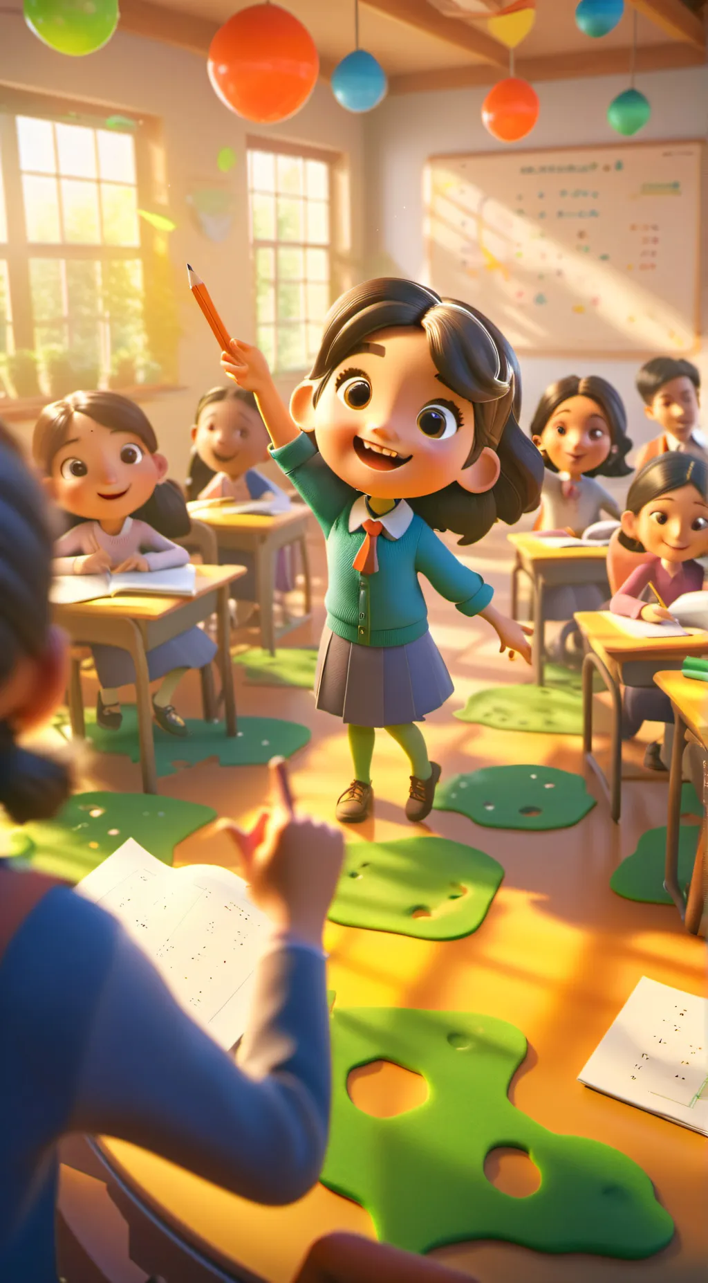 ai character: Ellie background