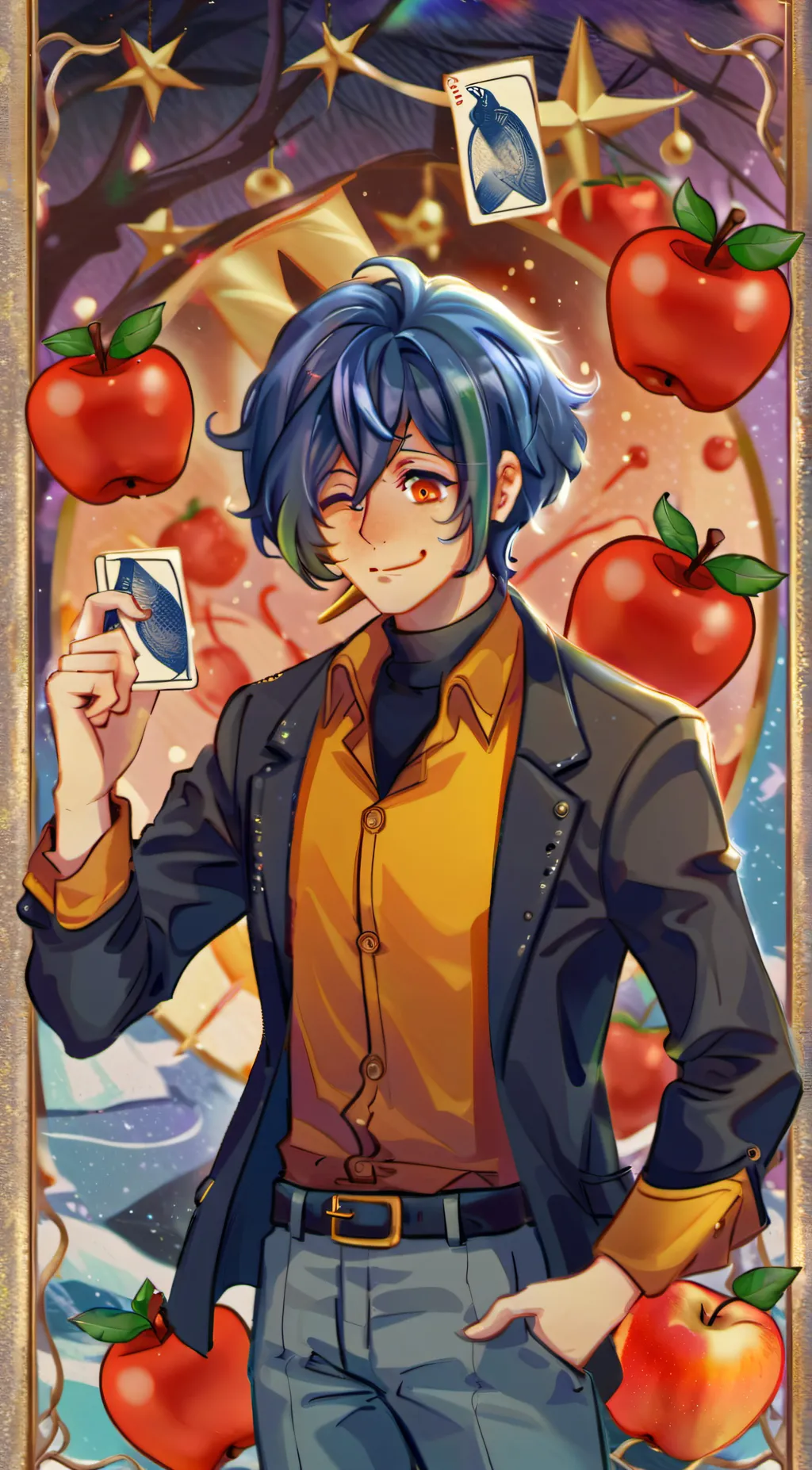 ai character: Wally background