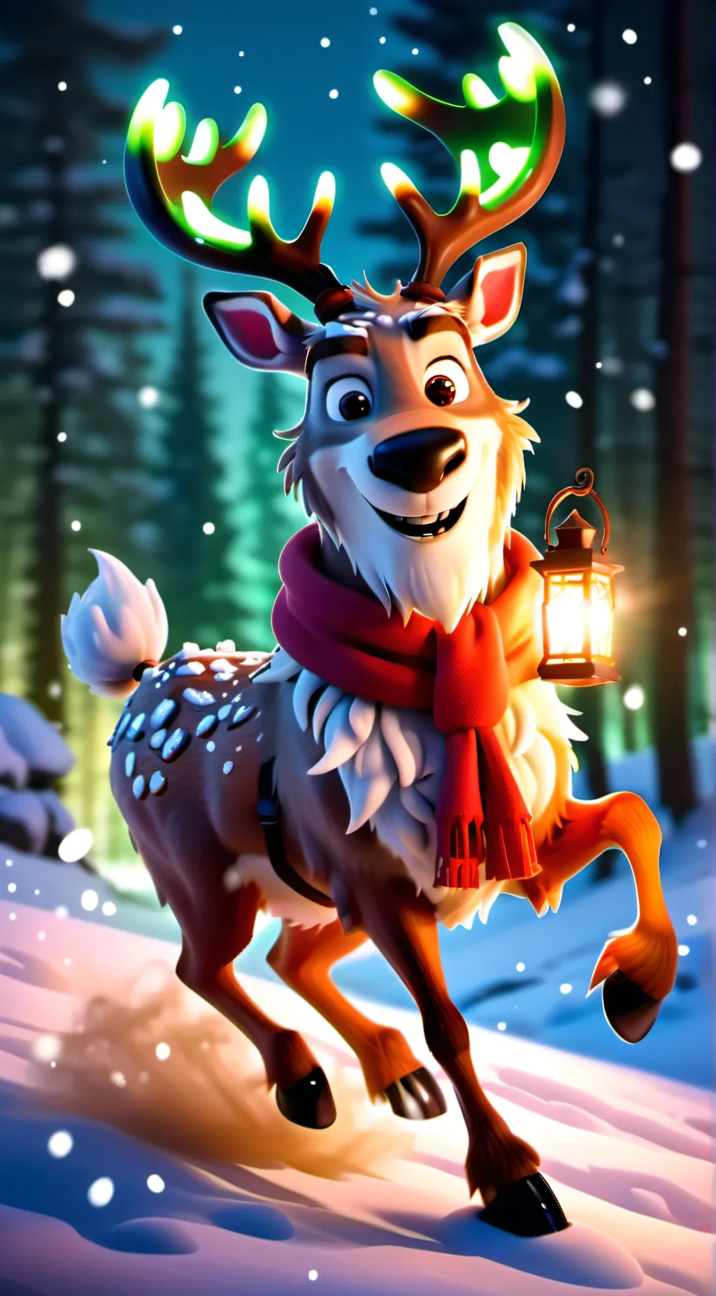 ai character: Rudolph background