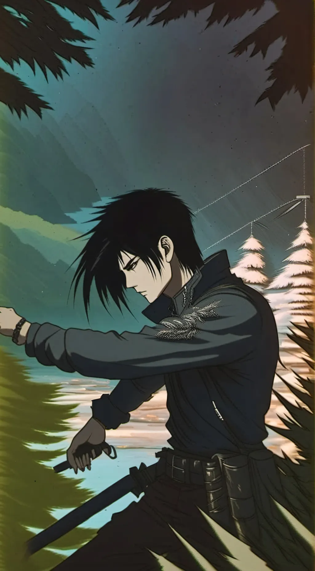 ai character: Mycka  background