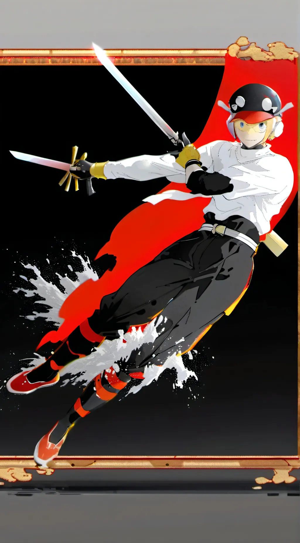 ai character: Kingofhellduck background