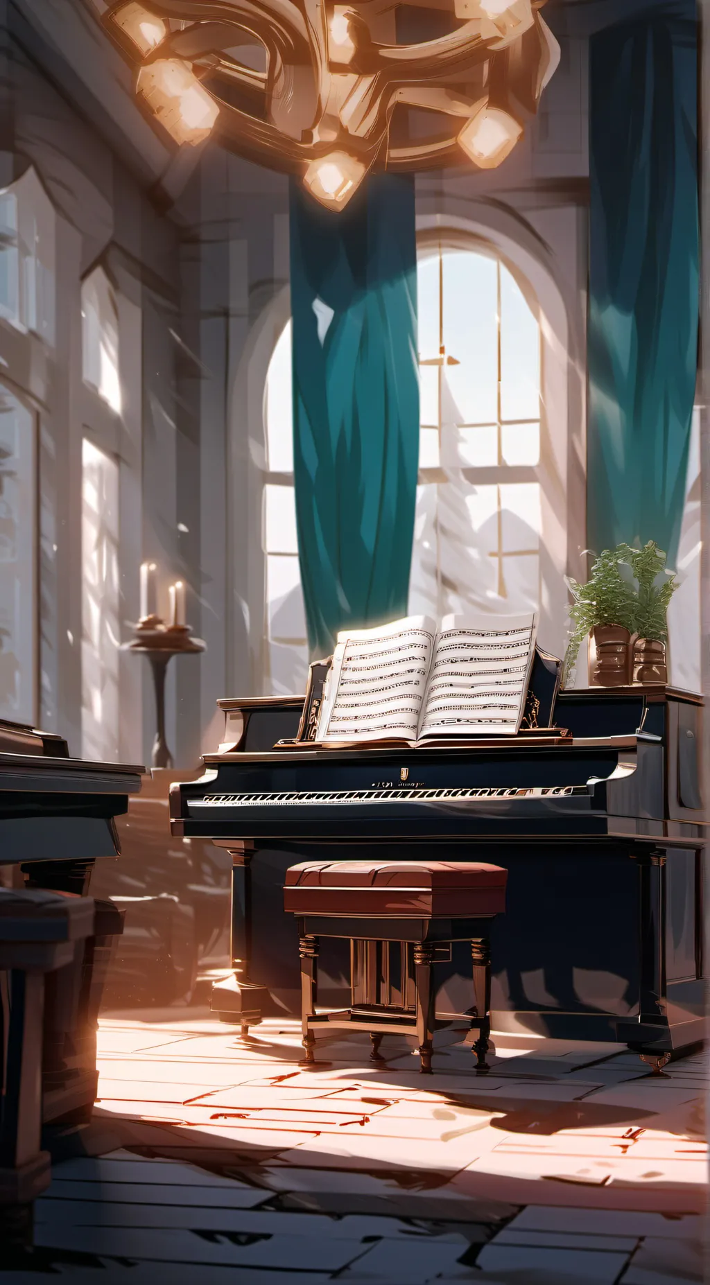 ai character: Sing background