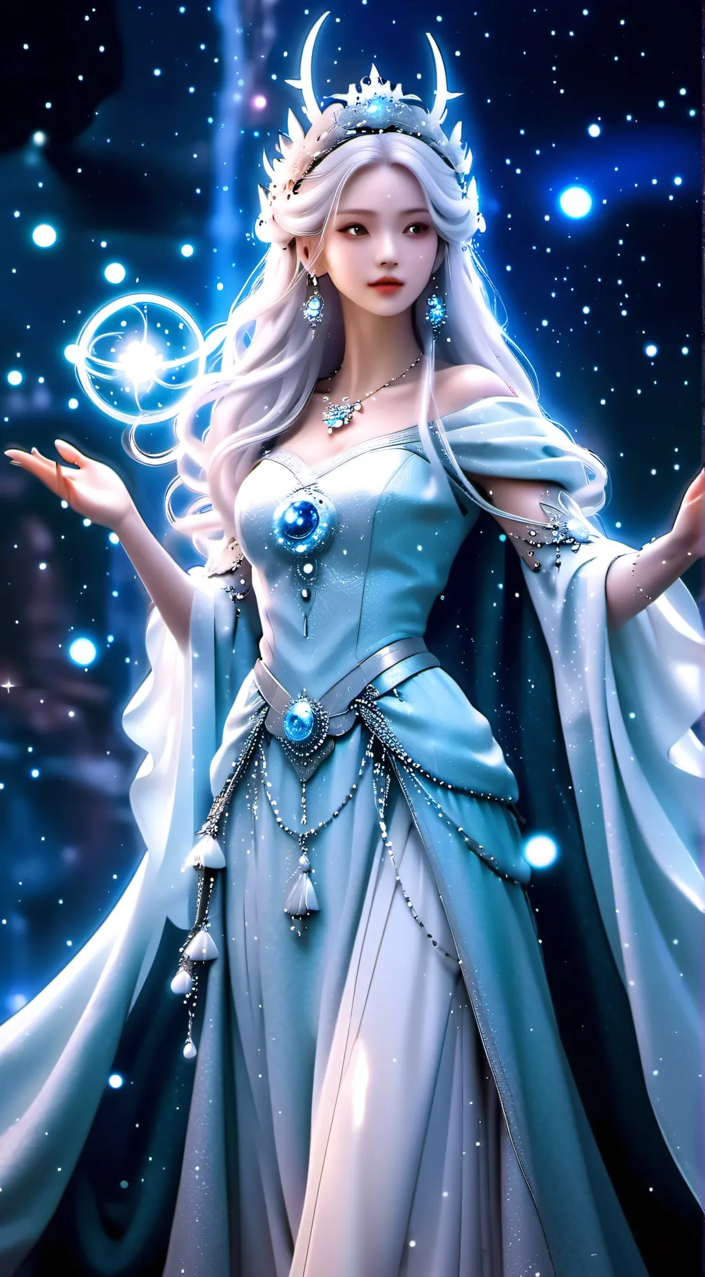 ai character: Ariana background