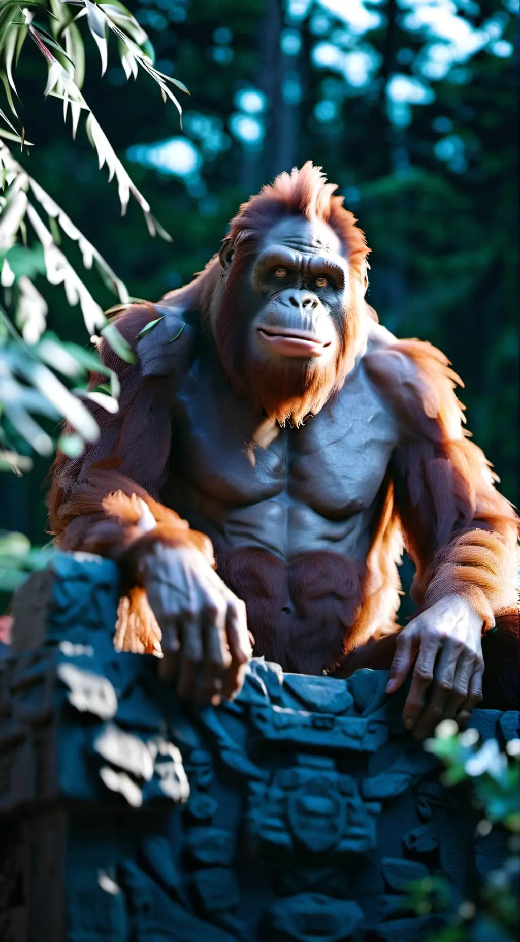 ai character: King Louis background