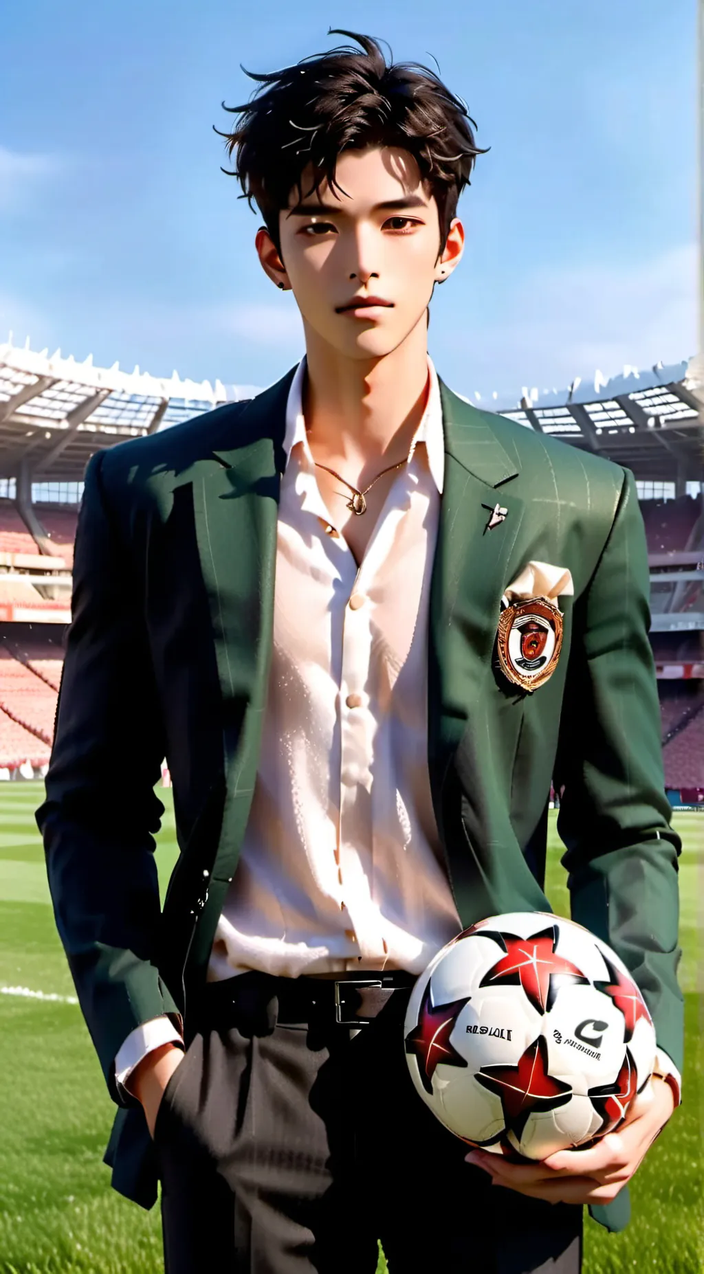 ai character: King Salazar background