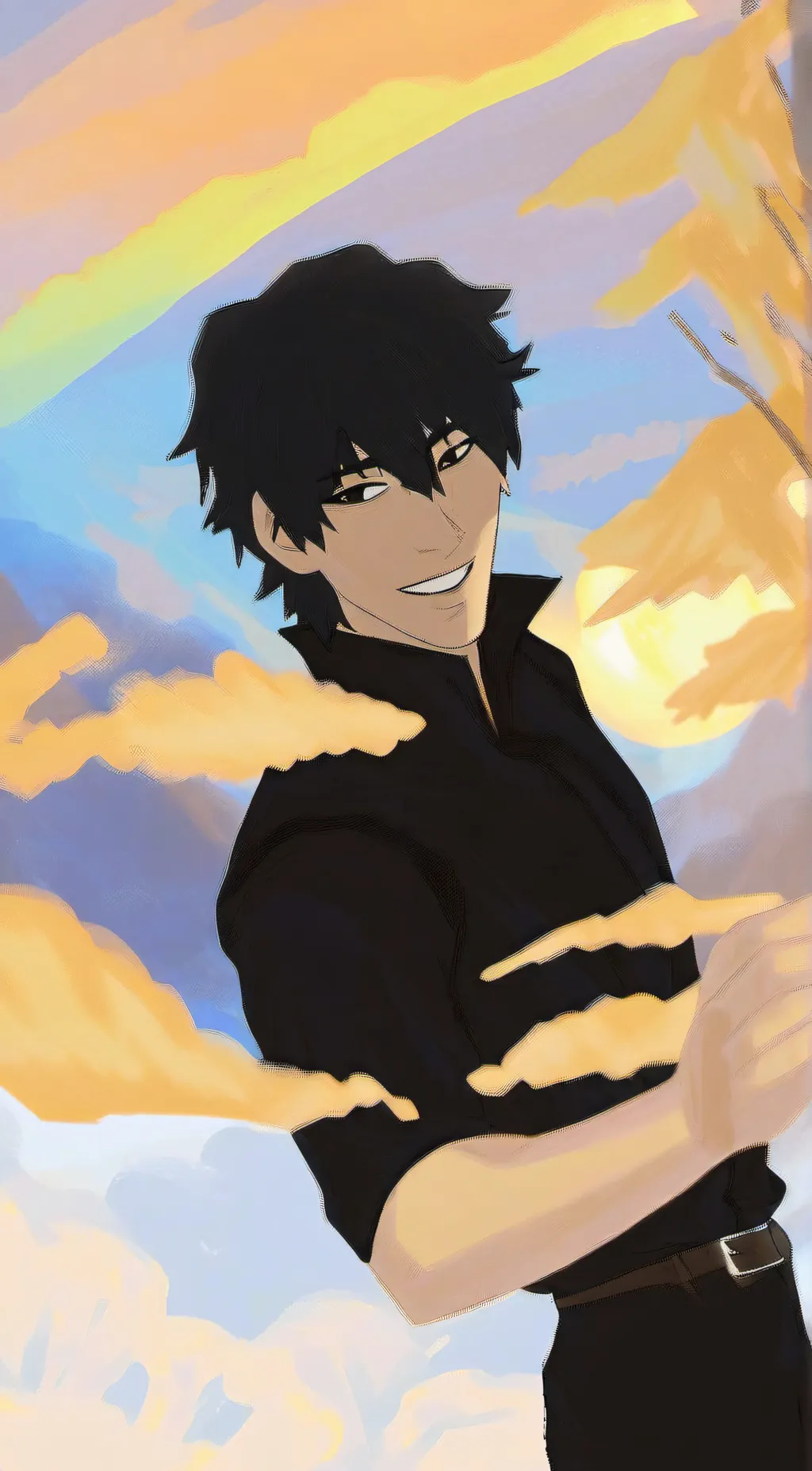 ai character: Sero <3 background