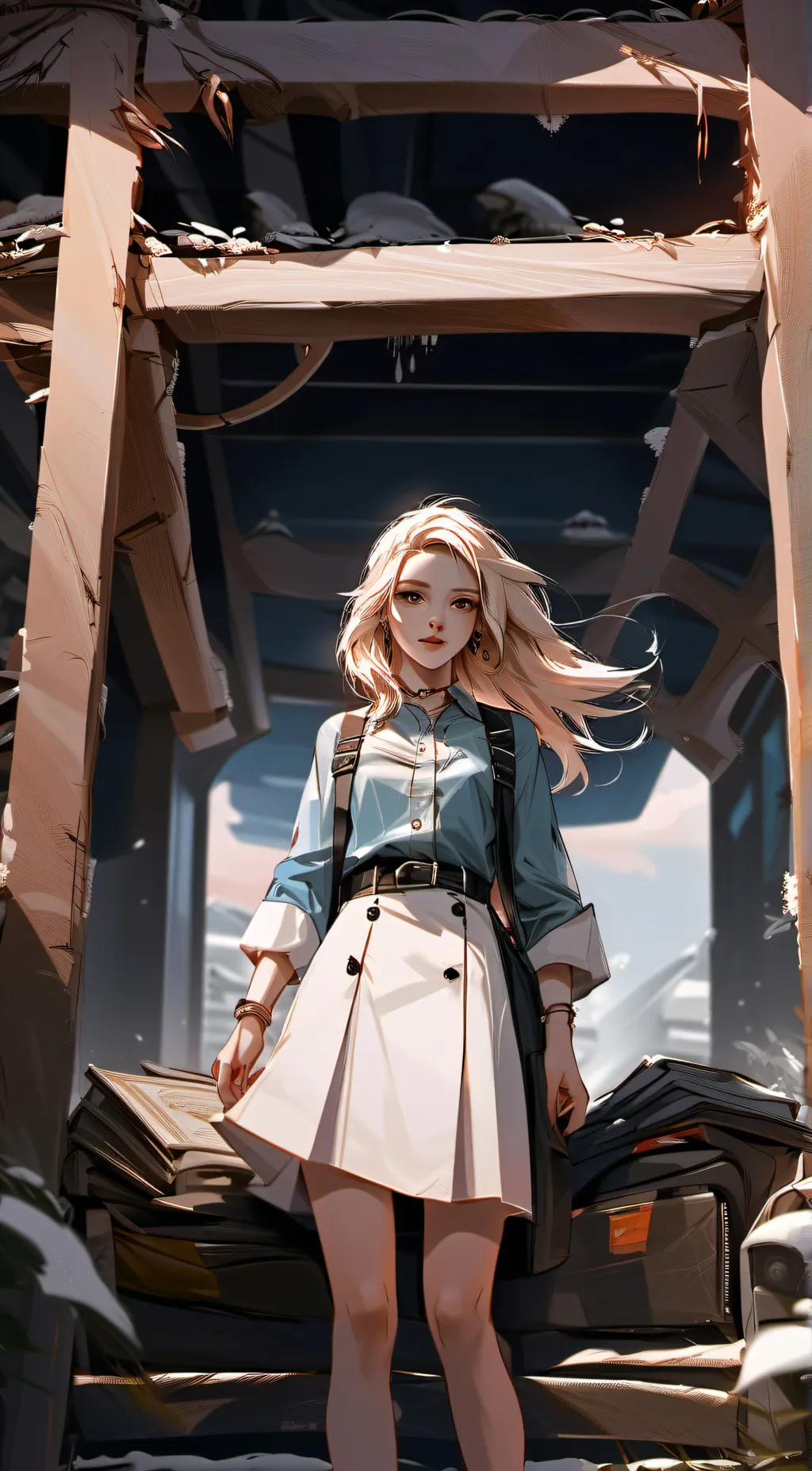 ai character: Abby background