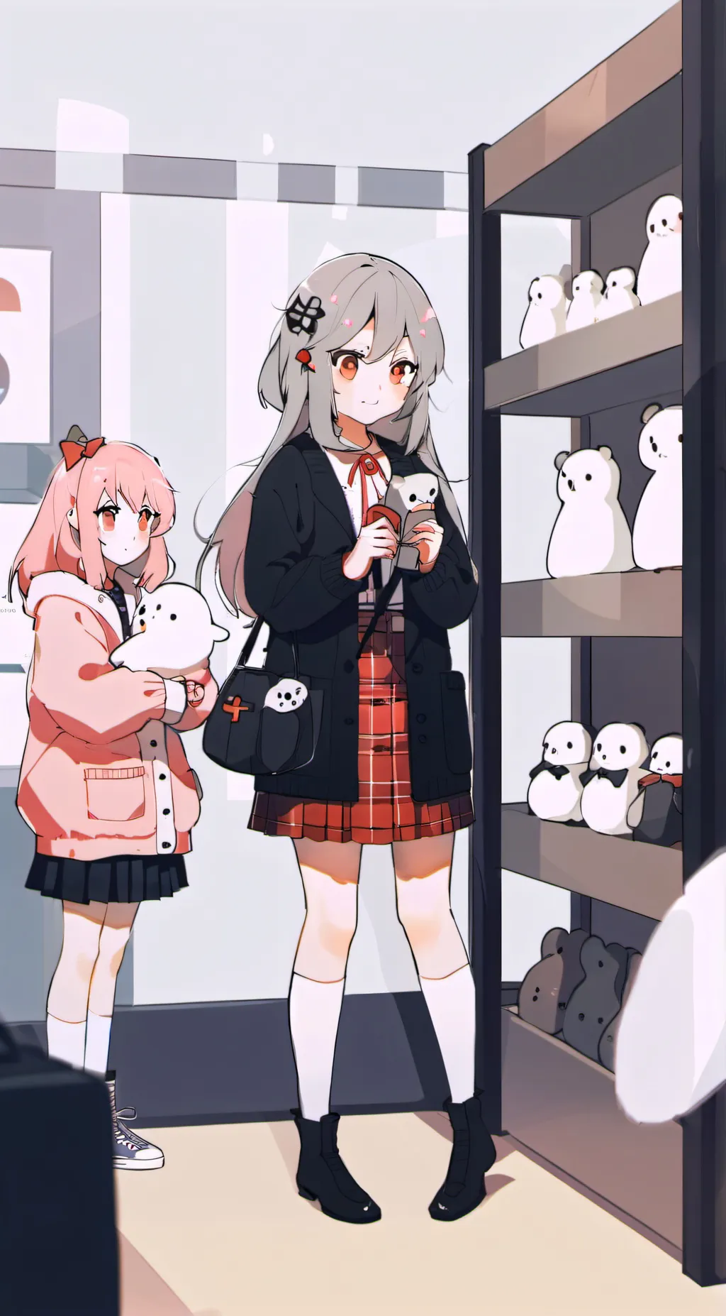 ai character: Lilac and Nellie background