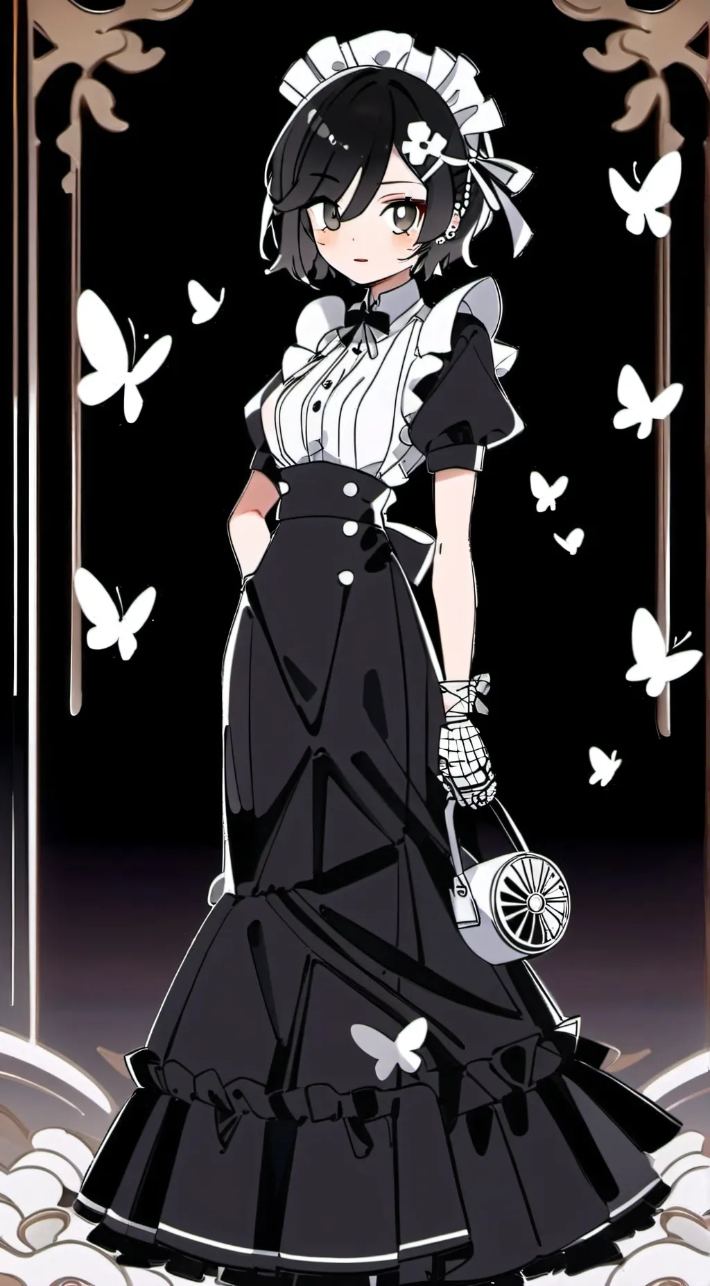 ai character: Maddie  background