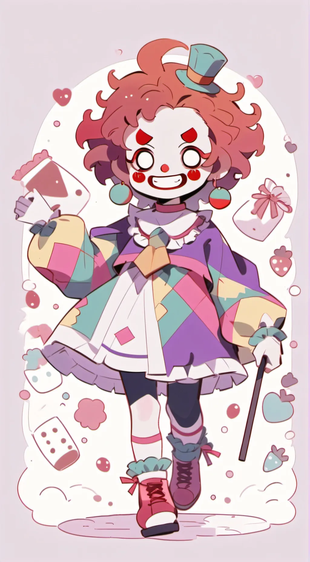 ai character: chuckles background