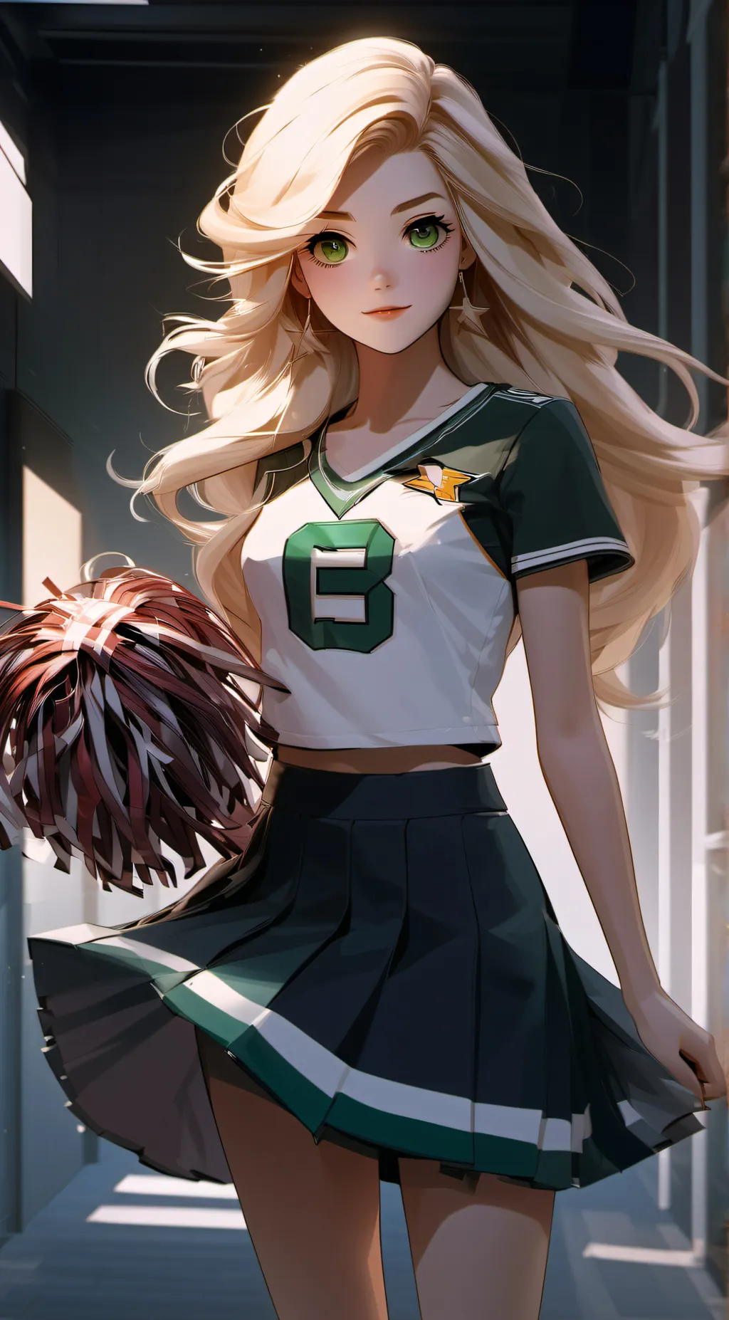 ai character: Ashley background