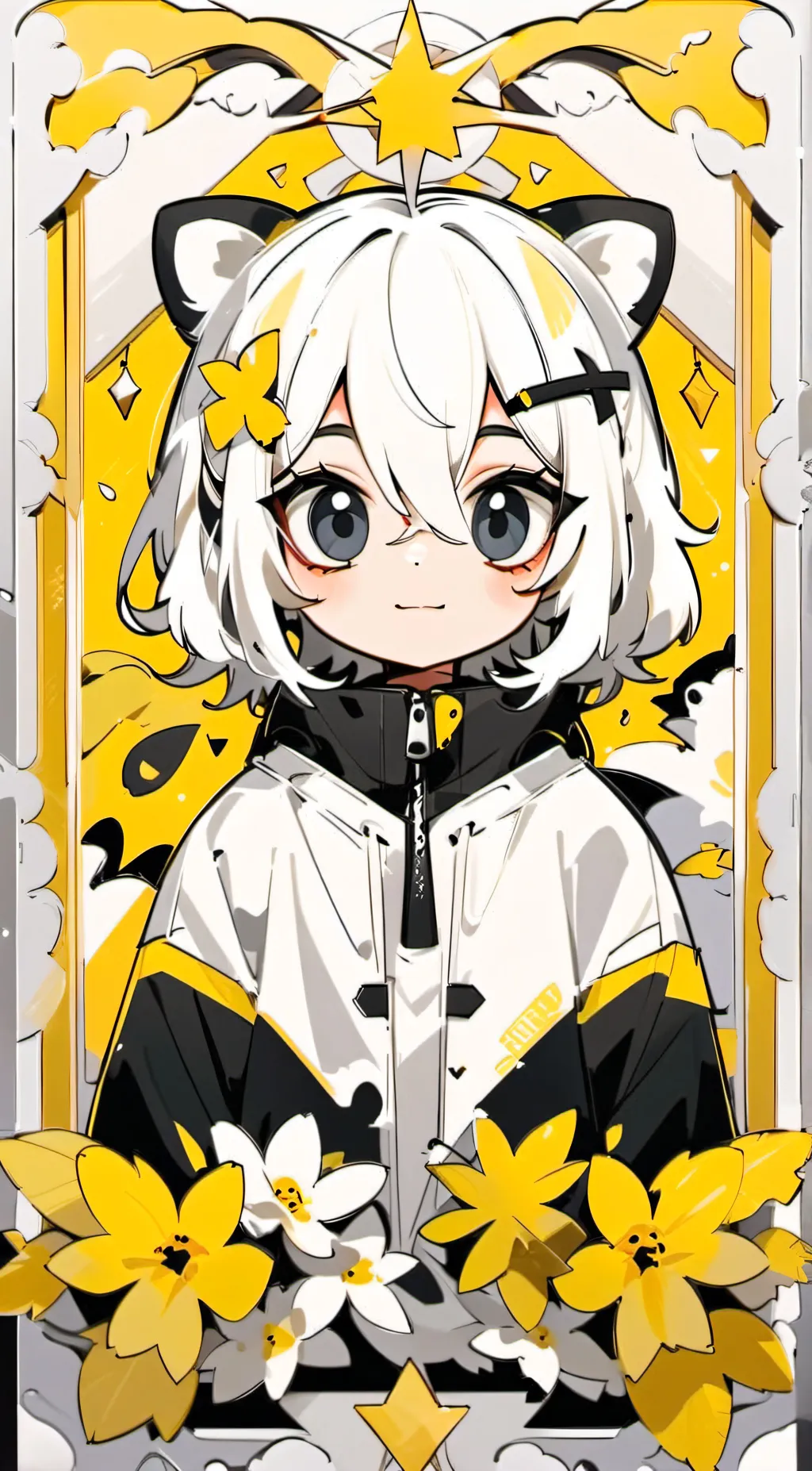 ai character: MHA (bakugo rude)  background