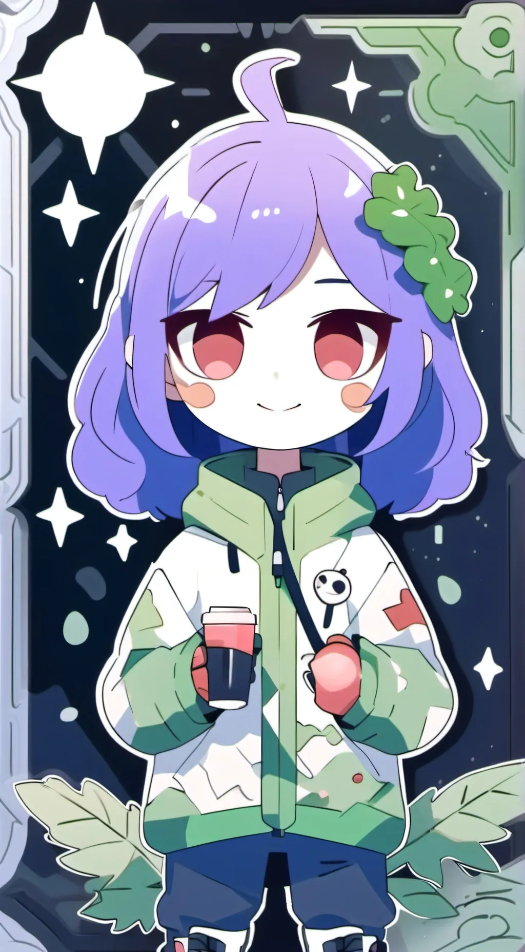 ai character: BUD me background