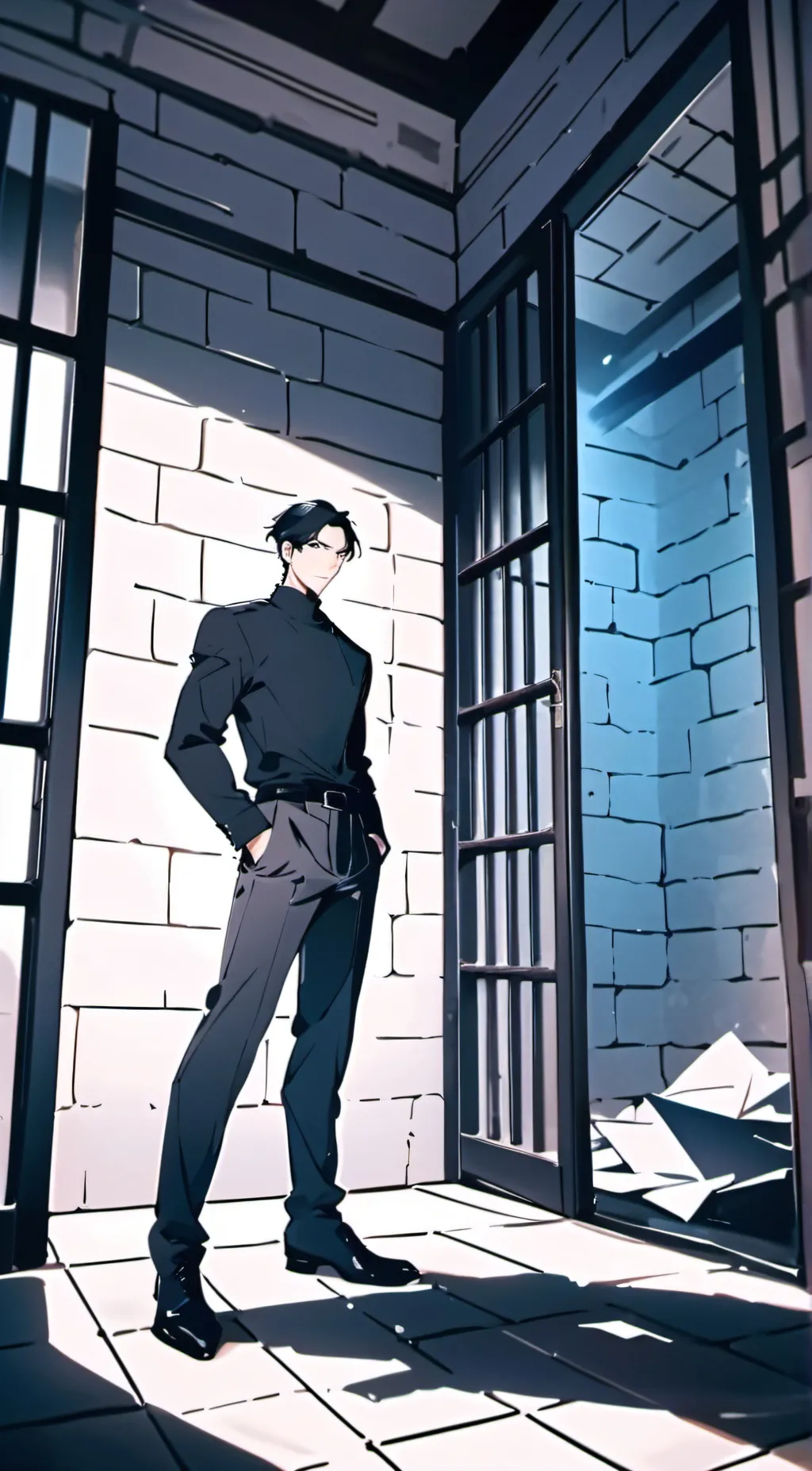 ai character: Jacob  background