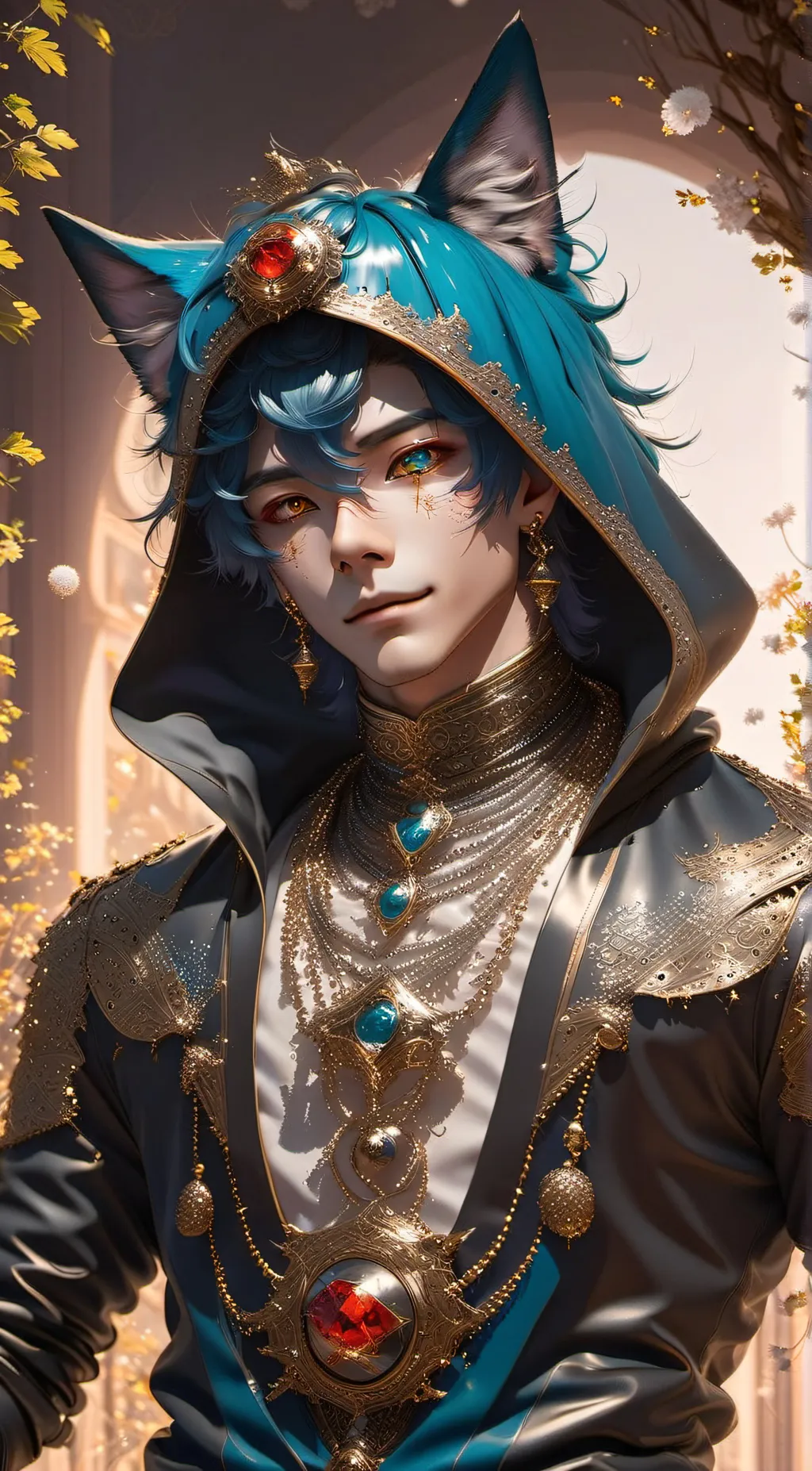 ai character: Deli background