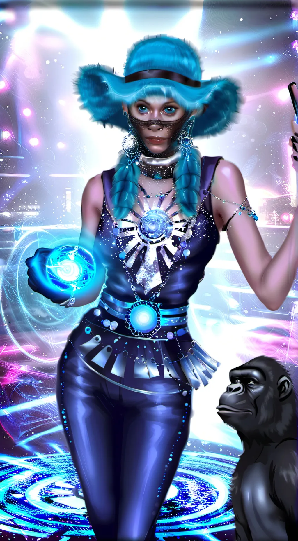 ai character: Echo.. background