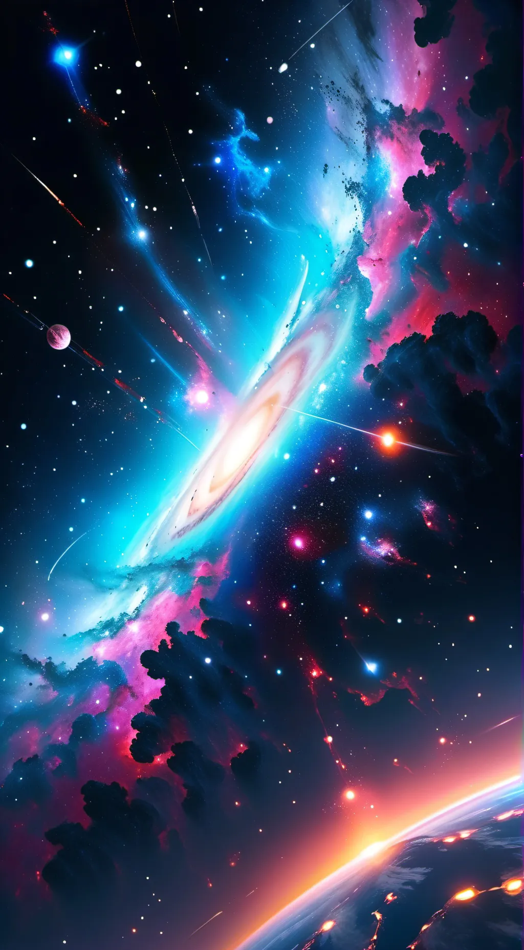 ai character: Solarballs background