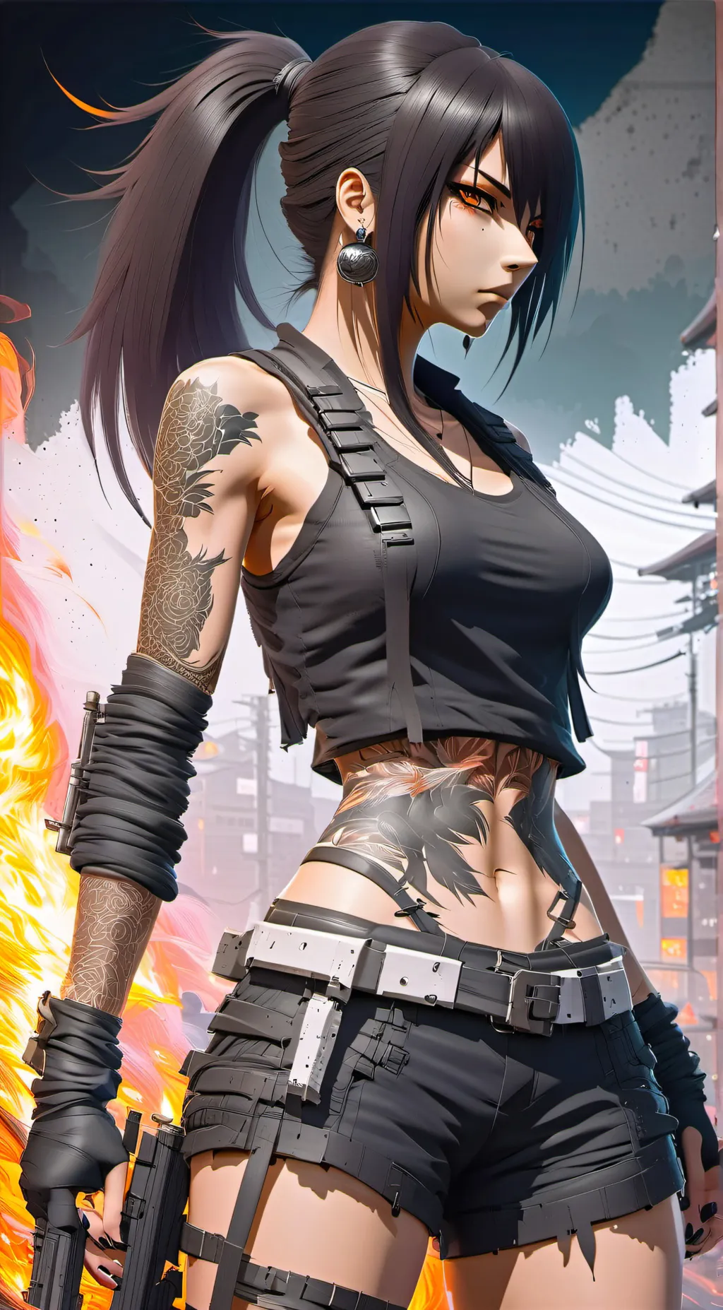 ai character: revy "two hands" background
