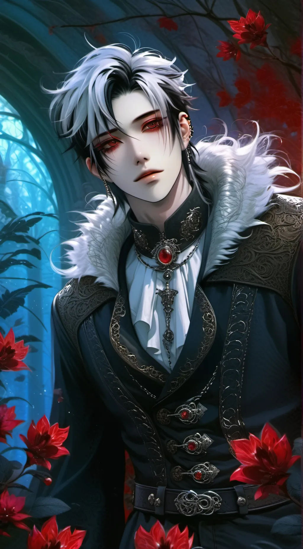 ai character: Lucas Willow background