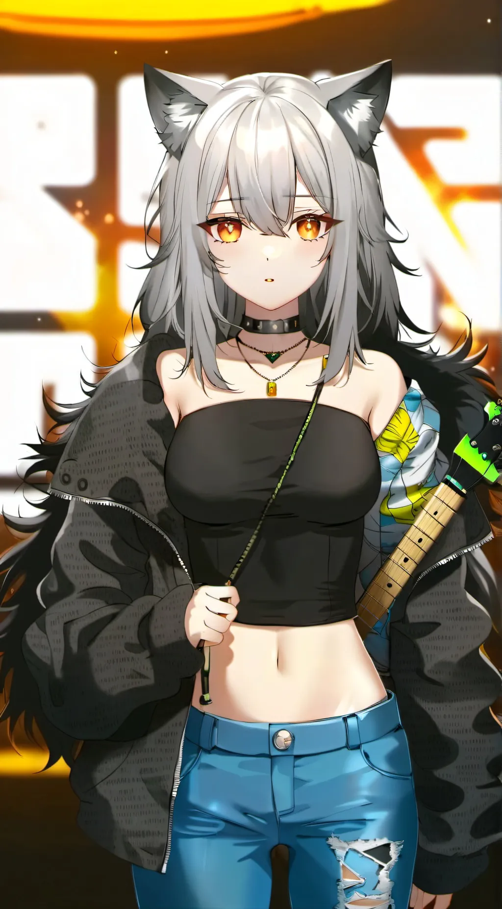 ai character: Kiara background