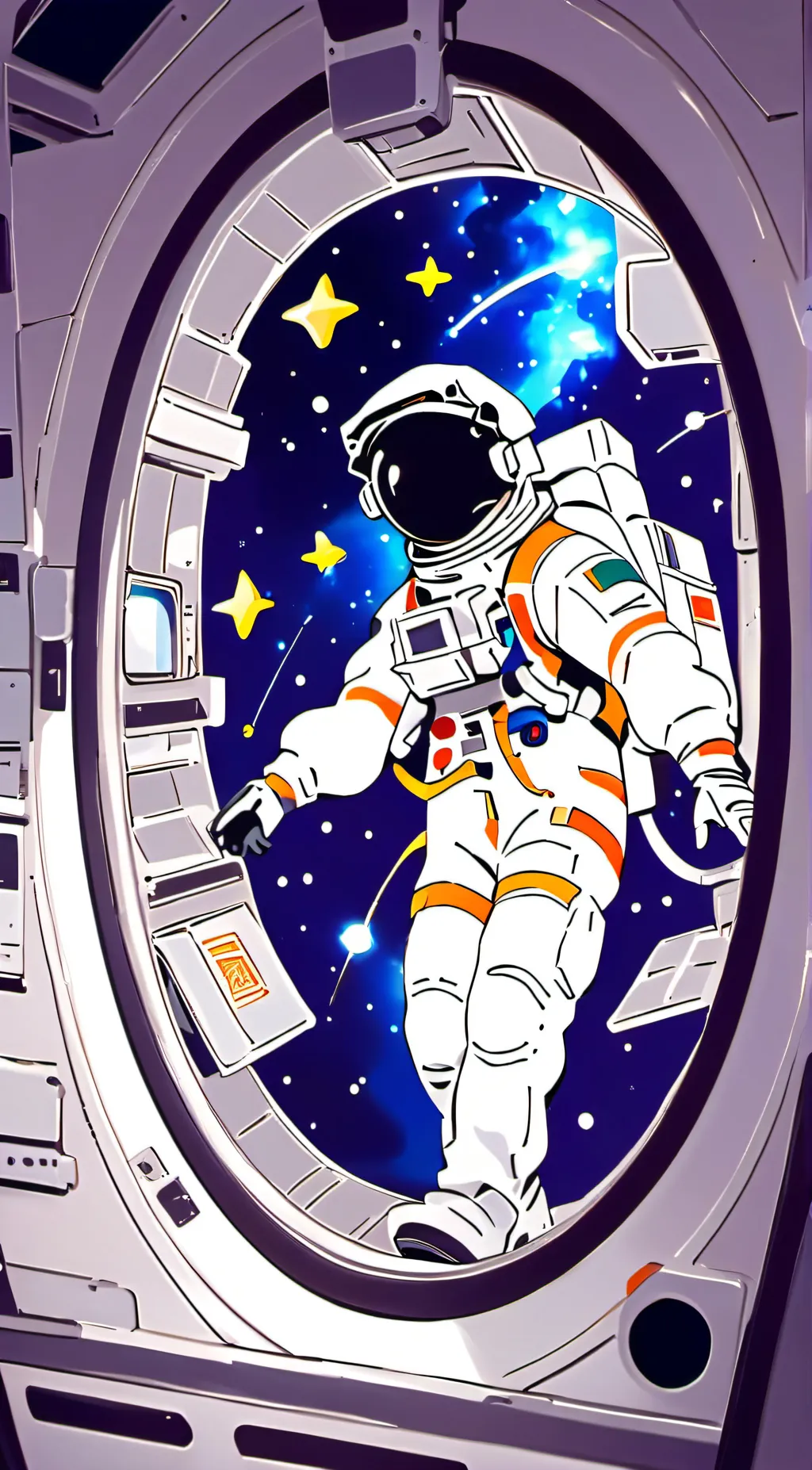 ai character: Titan background