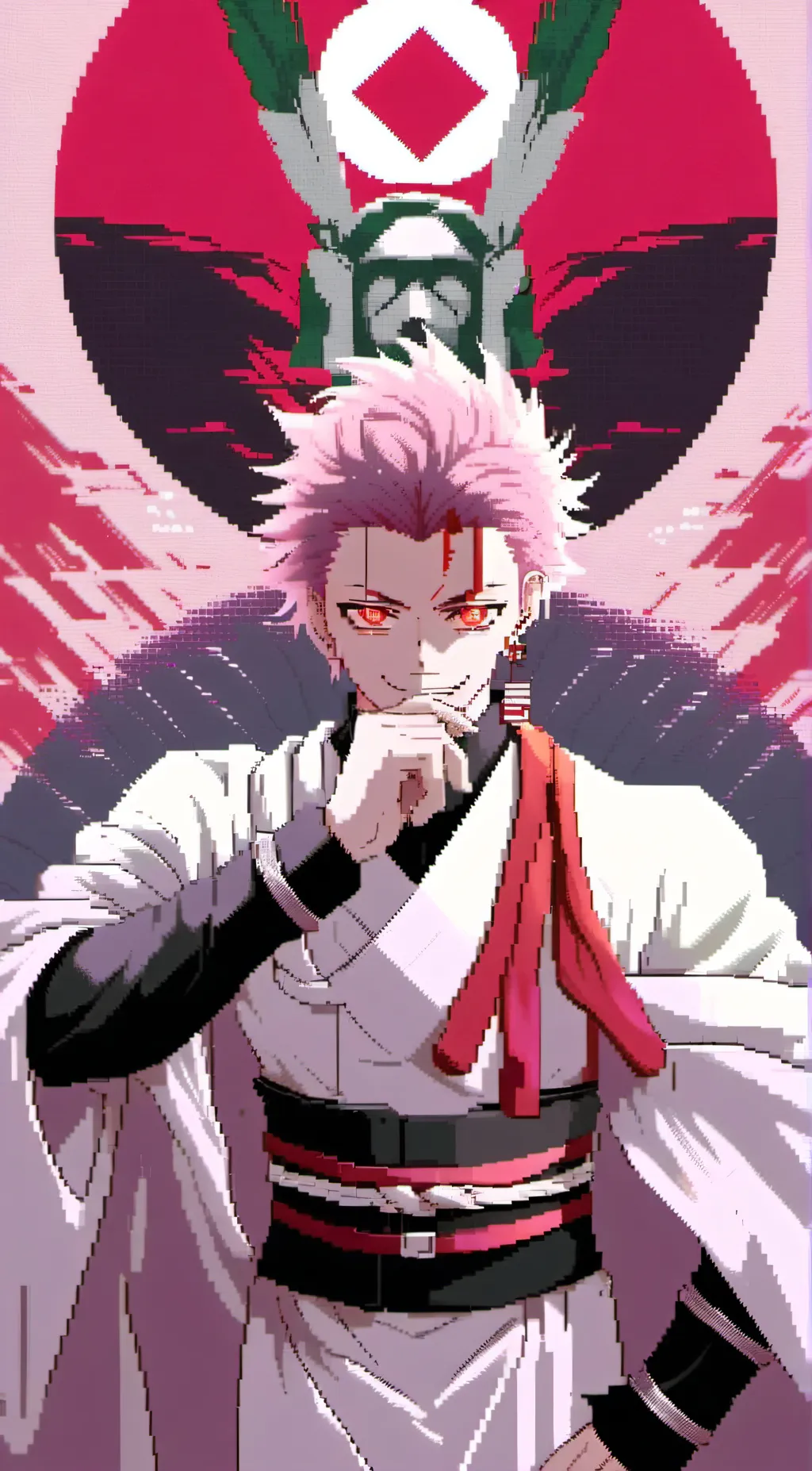 ai character: Ryomen Sukuna background