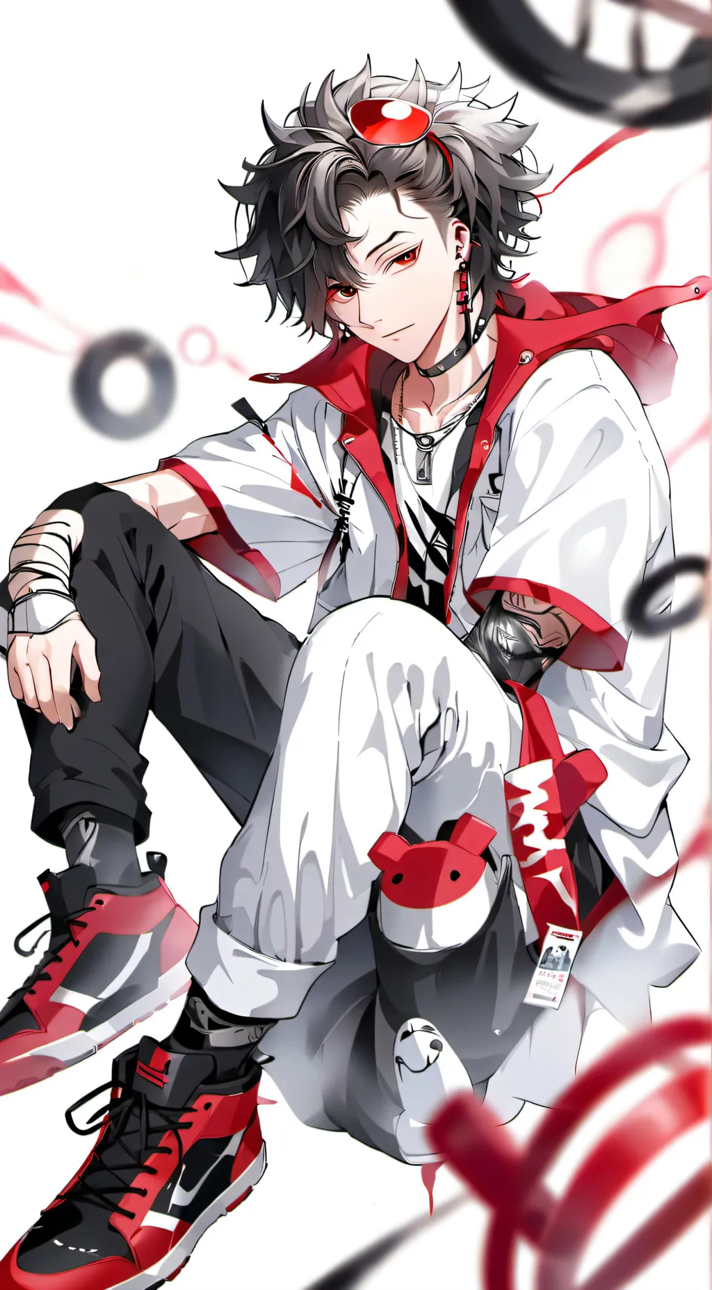 ai character: Damien background